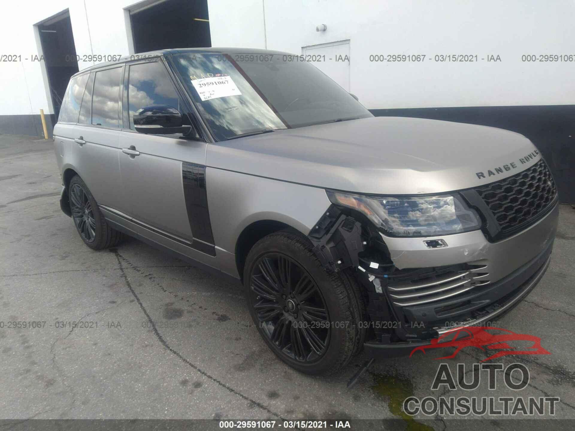 LAND ROVER RANGE ROVER 2021 - SALGS2SE9MA421320