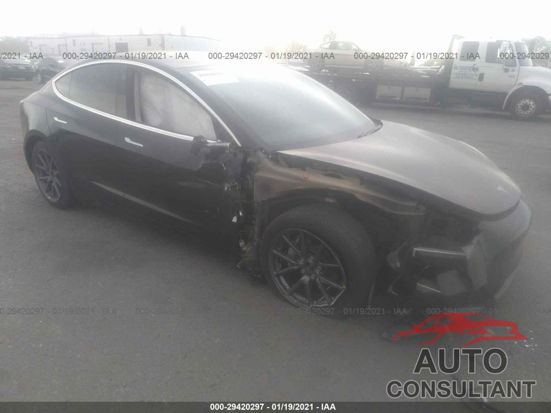 TESLA MODEL 3 2019 - 5YJ3E1EB5KF191238