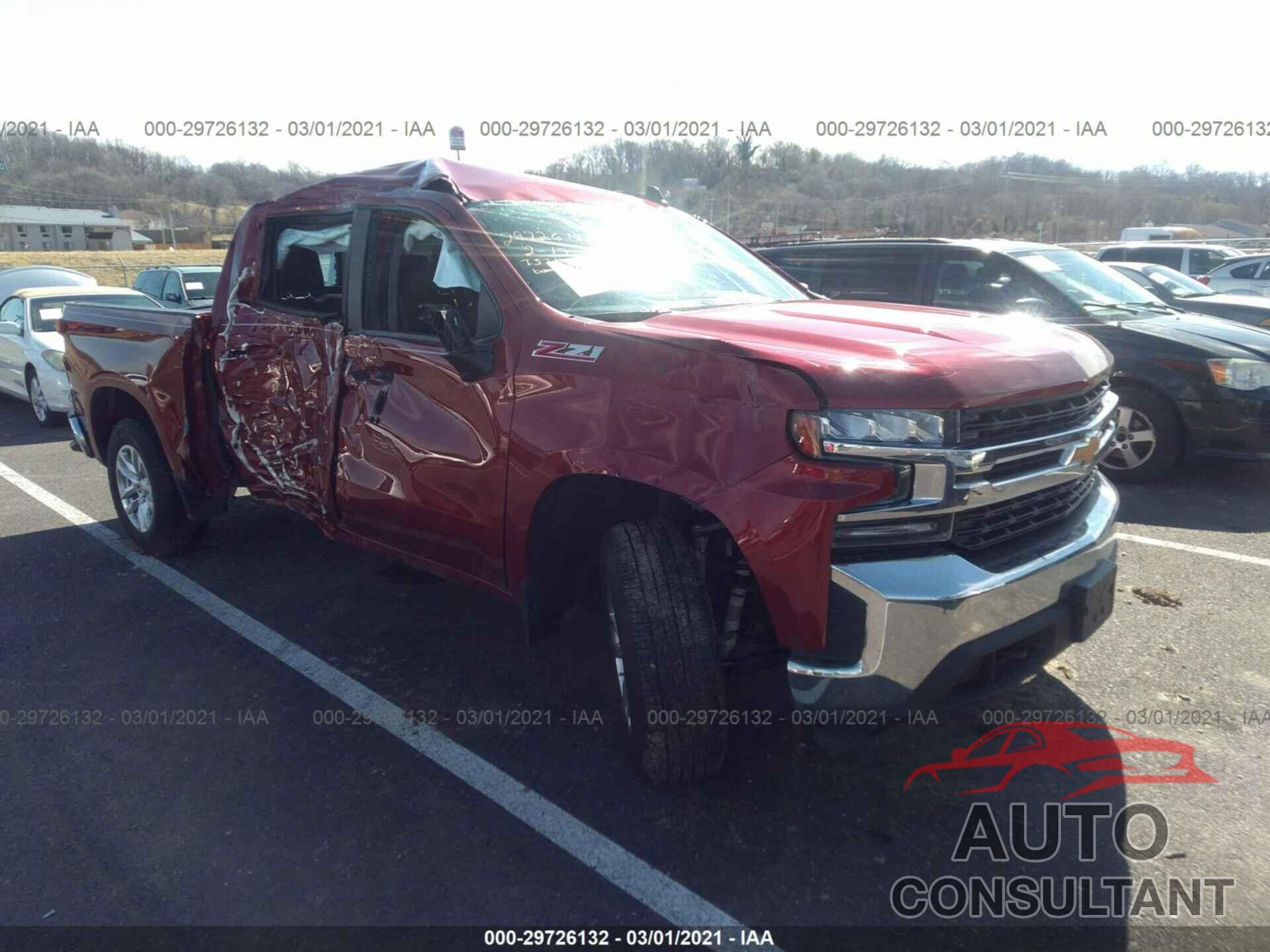 CHEVROLET SILVERADO 1500 2020 - 3GCUYDED7LG242734