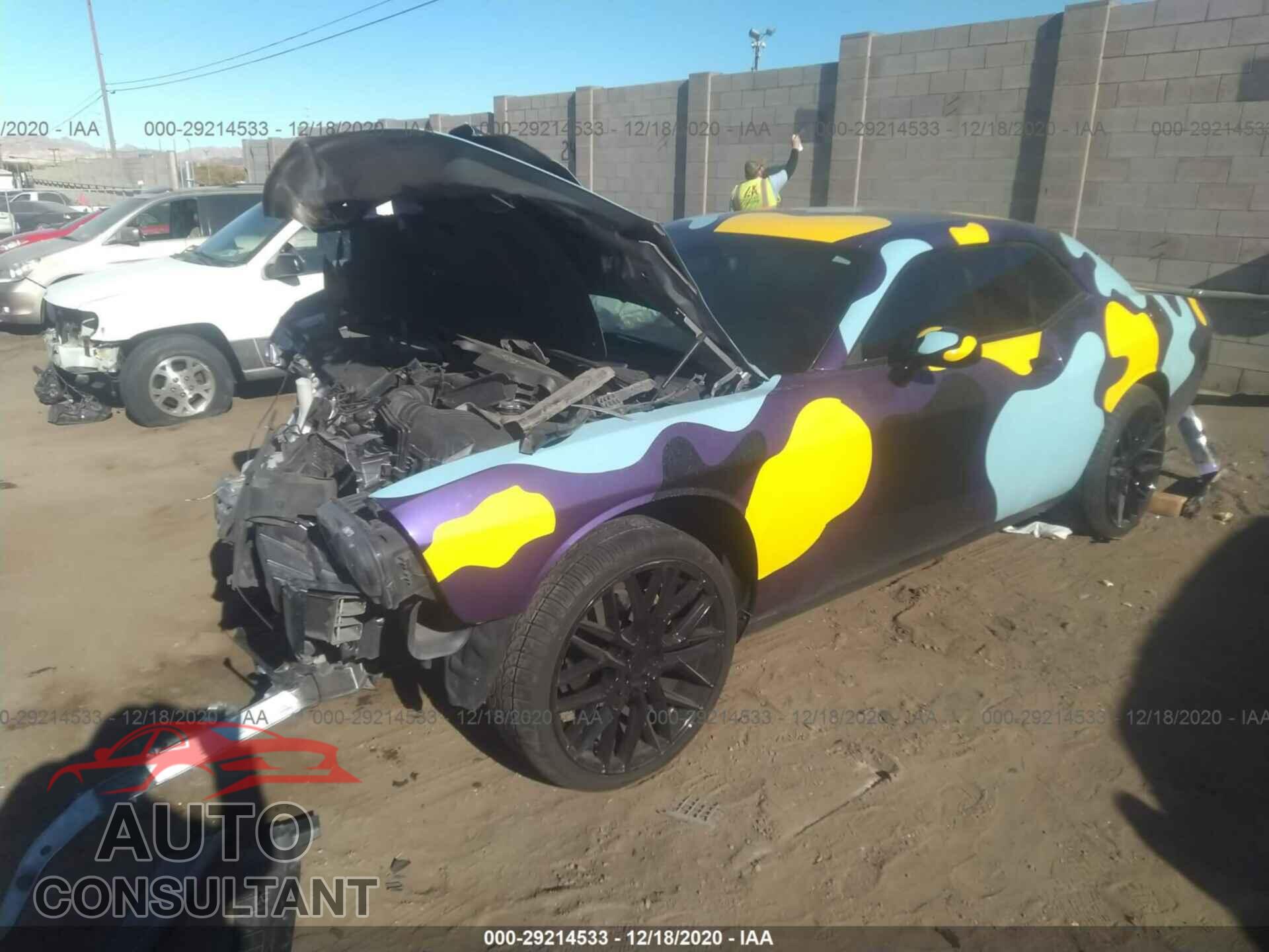DODGE CHALLENGER 2016 - 2C3CDZAG3GH255298