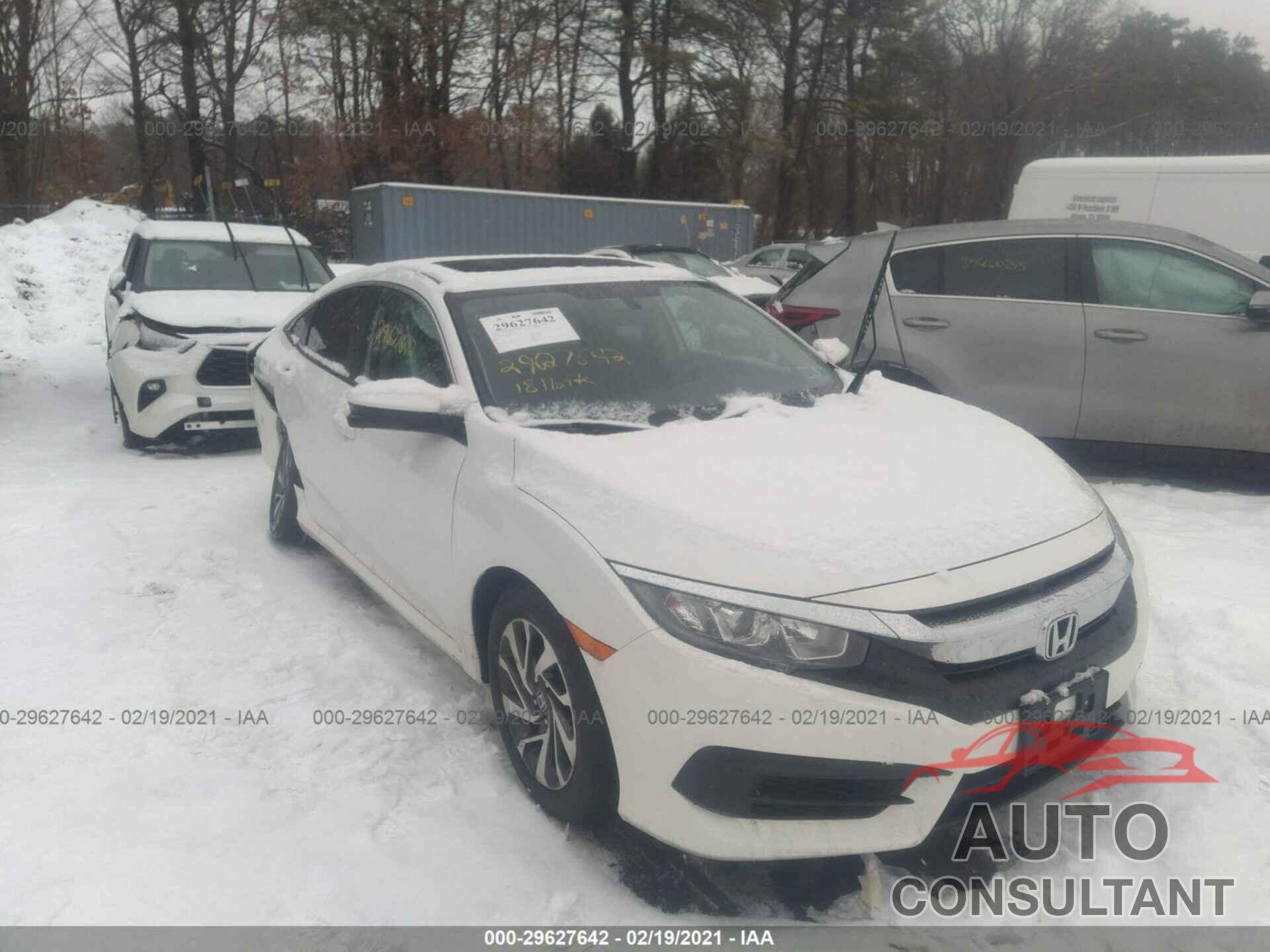 HONDA CIVIC SEDAN 2018 - 2HGFC2F75JH528438