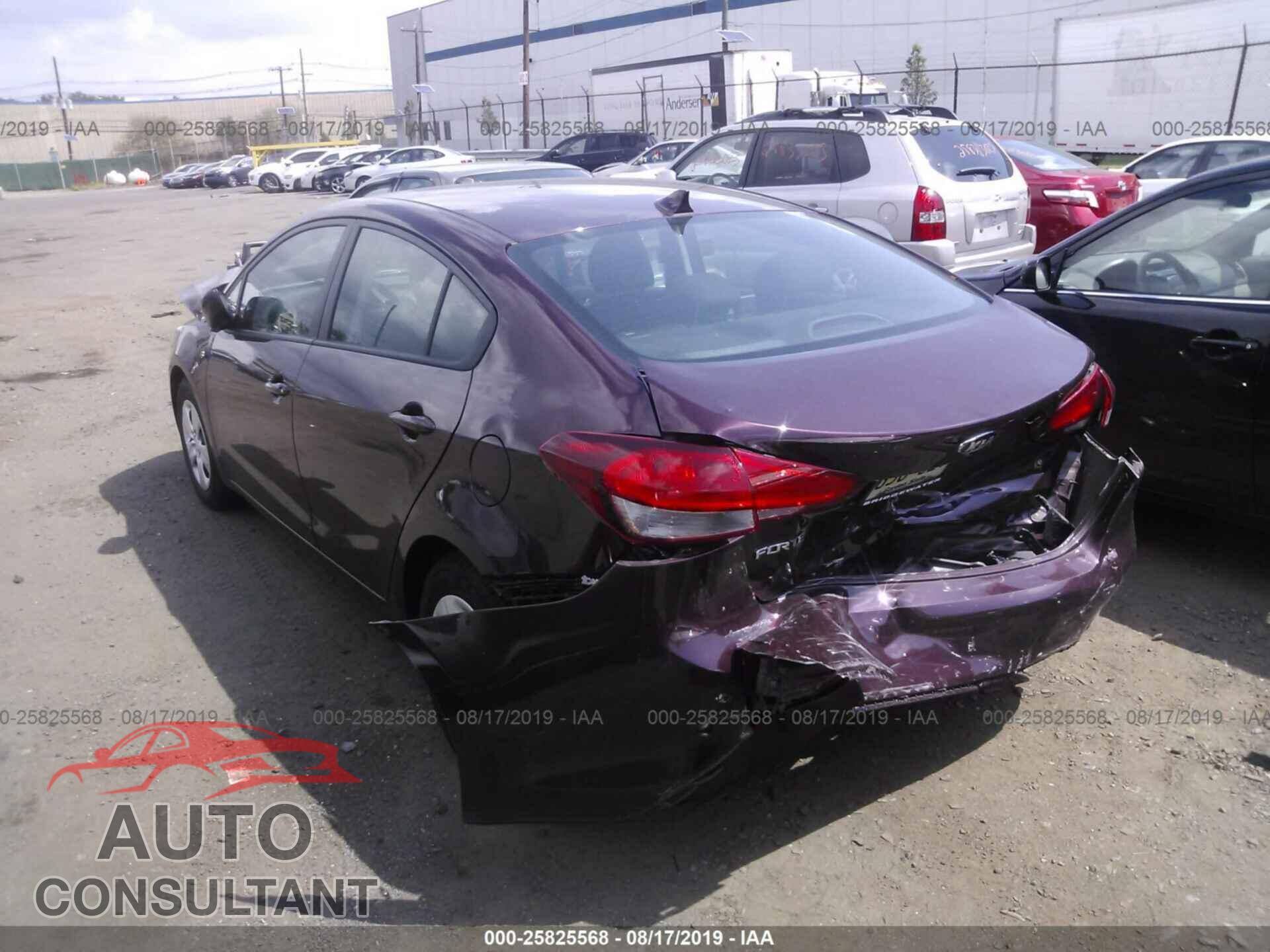 KIA FORTE 2017 - 3KPFK4A73HE150260