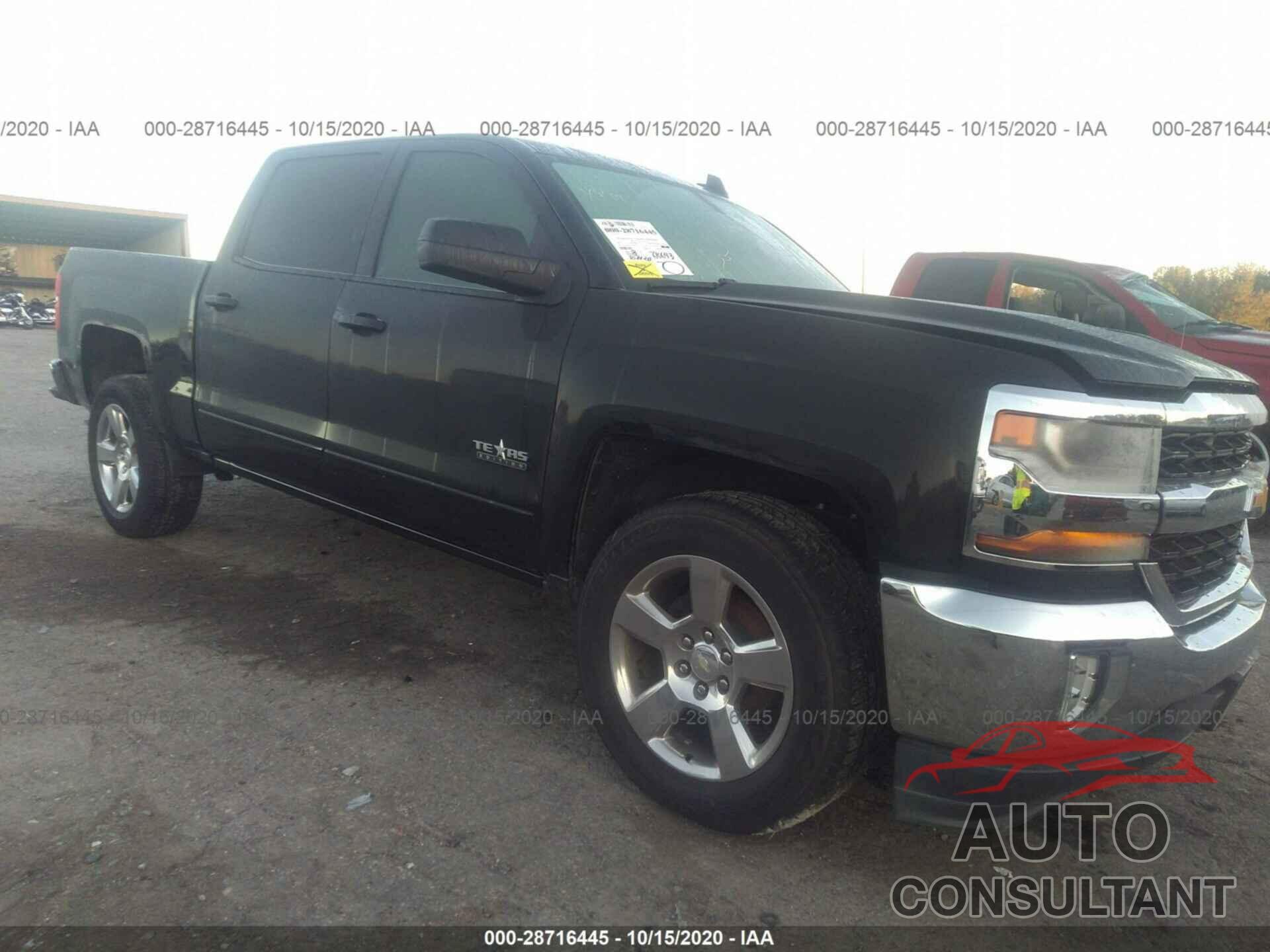 CHEVROLET SILVERADO 1500 2017 - 3GCPCREC3HG195645