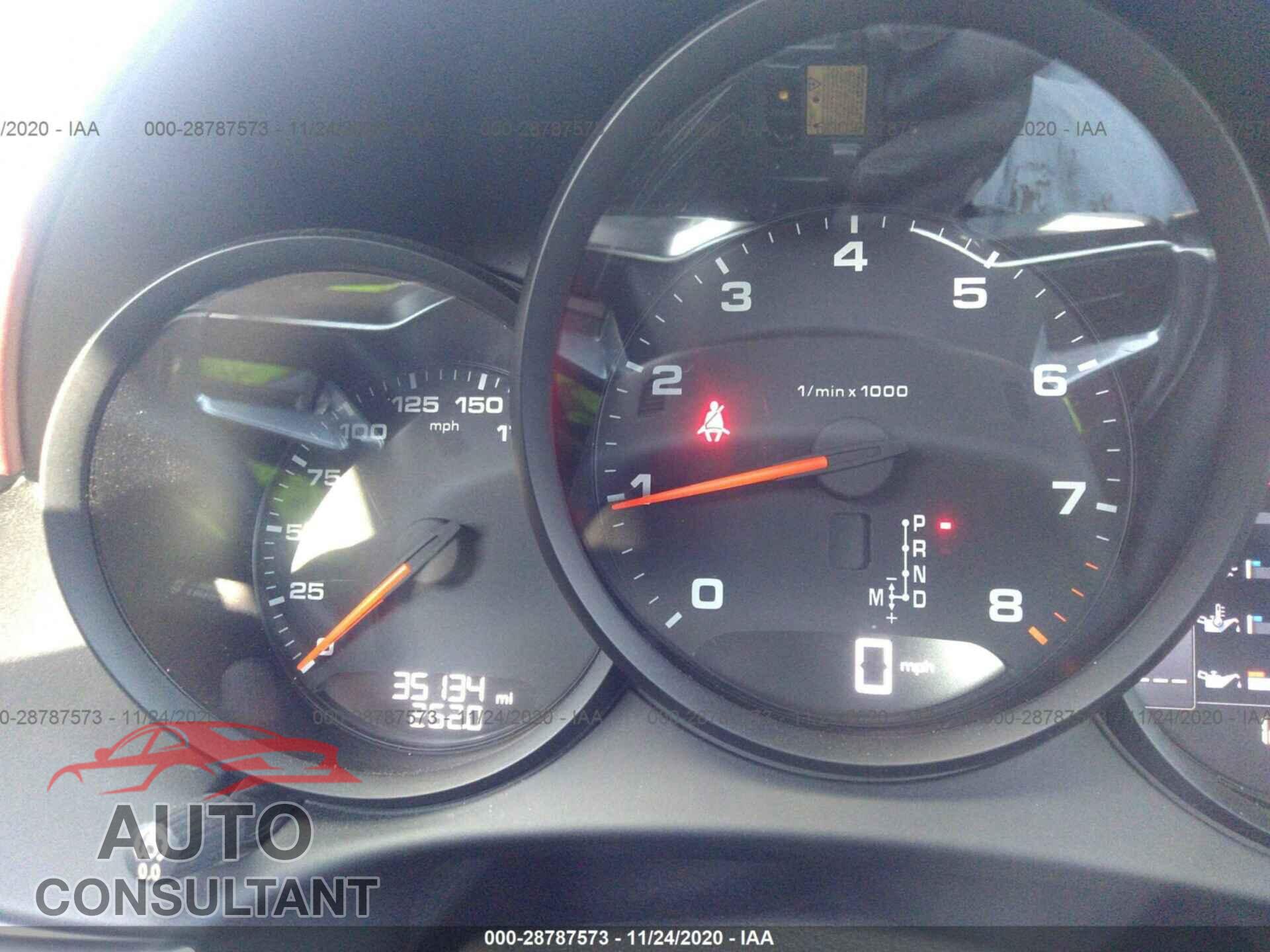 PORSCHE 718 BOXSTER 2017 - WP0CA2A82HS221173