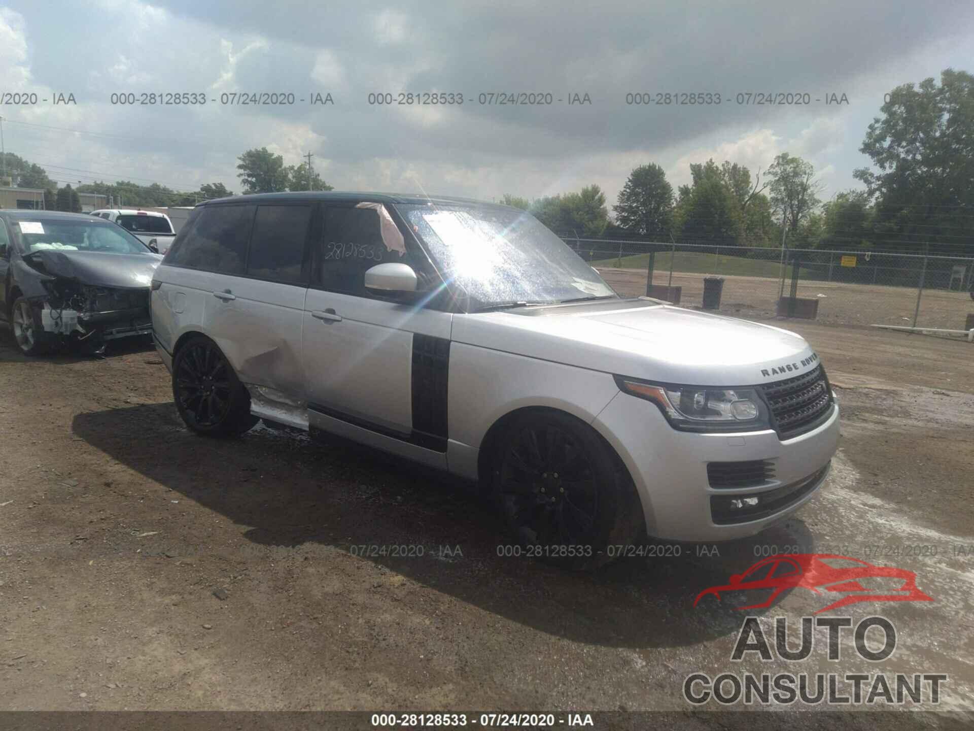 LAND ROVER RANGE ROVER 2017 - SALGS2FE0HA326631