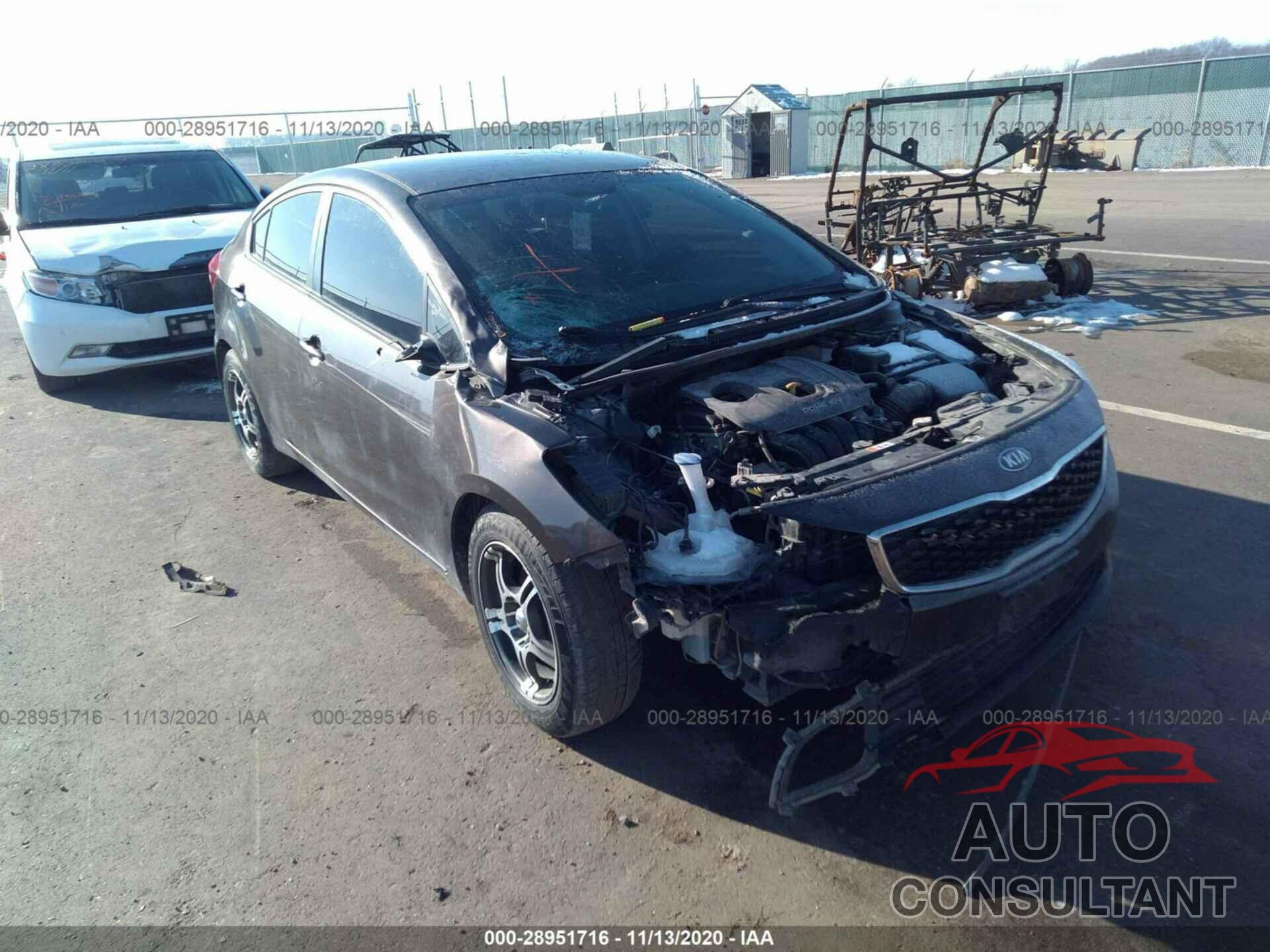 KIA FORTE 2018 - 3KPFL4A7XJE164627