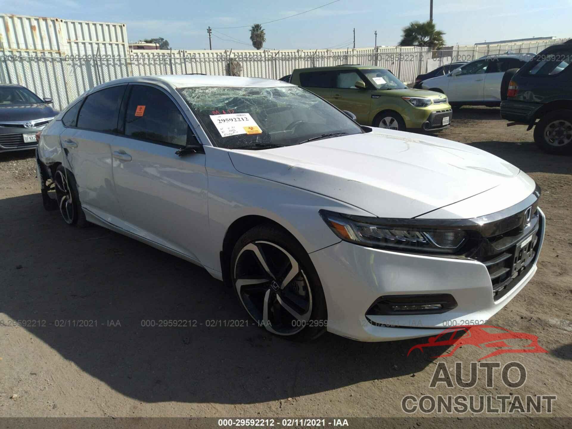 HONDA ACCORD SEDAN 2018 - 1HGCV1E36JA036599