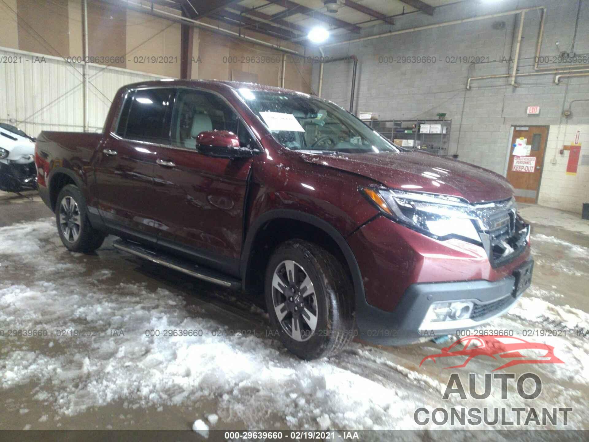 HONDA RIDGELINE 2019 - 5FPYK3F72KB031586