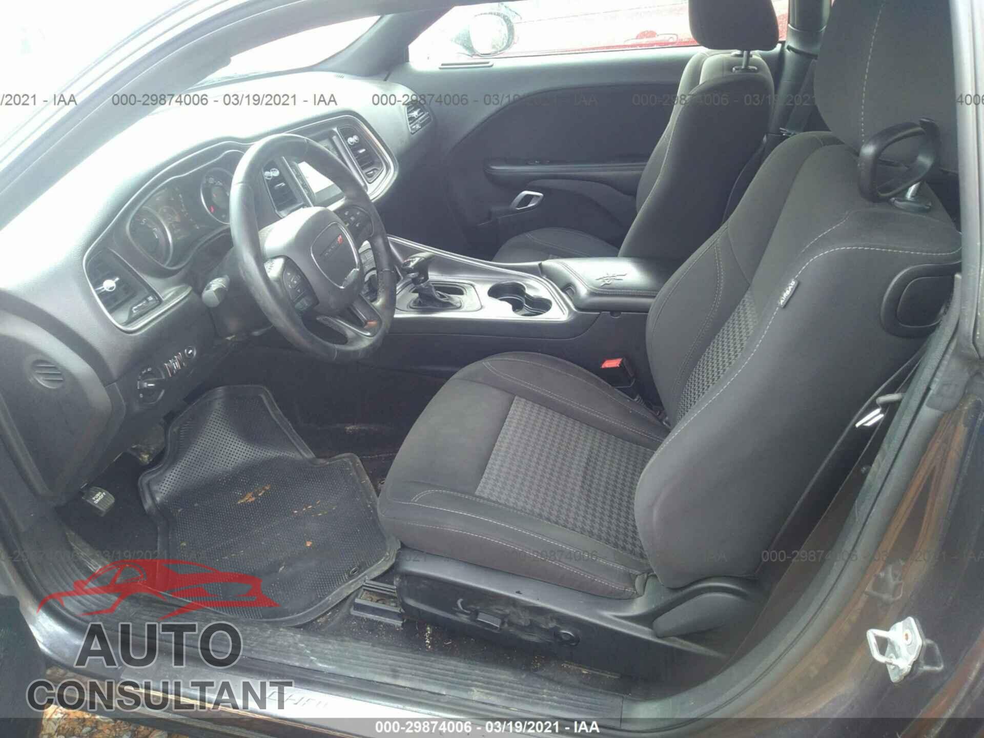 DODGE CHALLENGER 2016 - 2C3CDZAG0GH291174