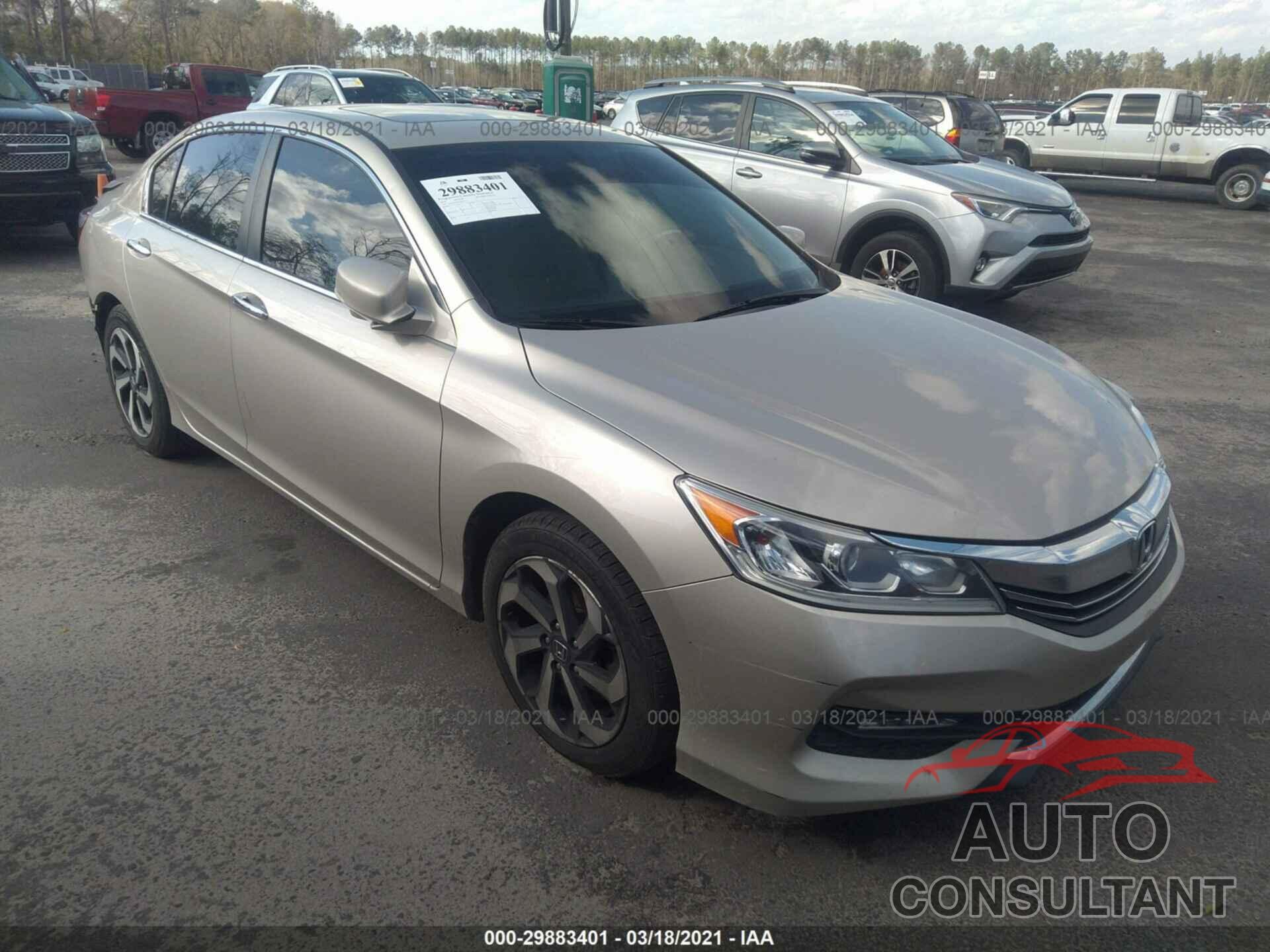 HONDA ACCORD SEDAN 2016 - 1HGCR2F88GA021373