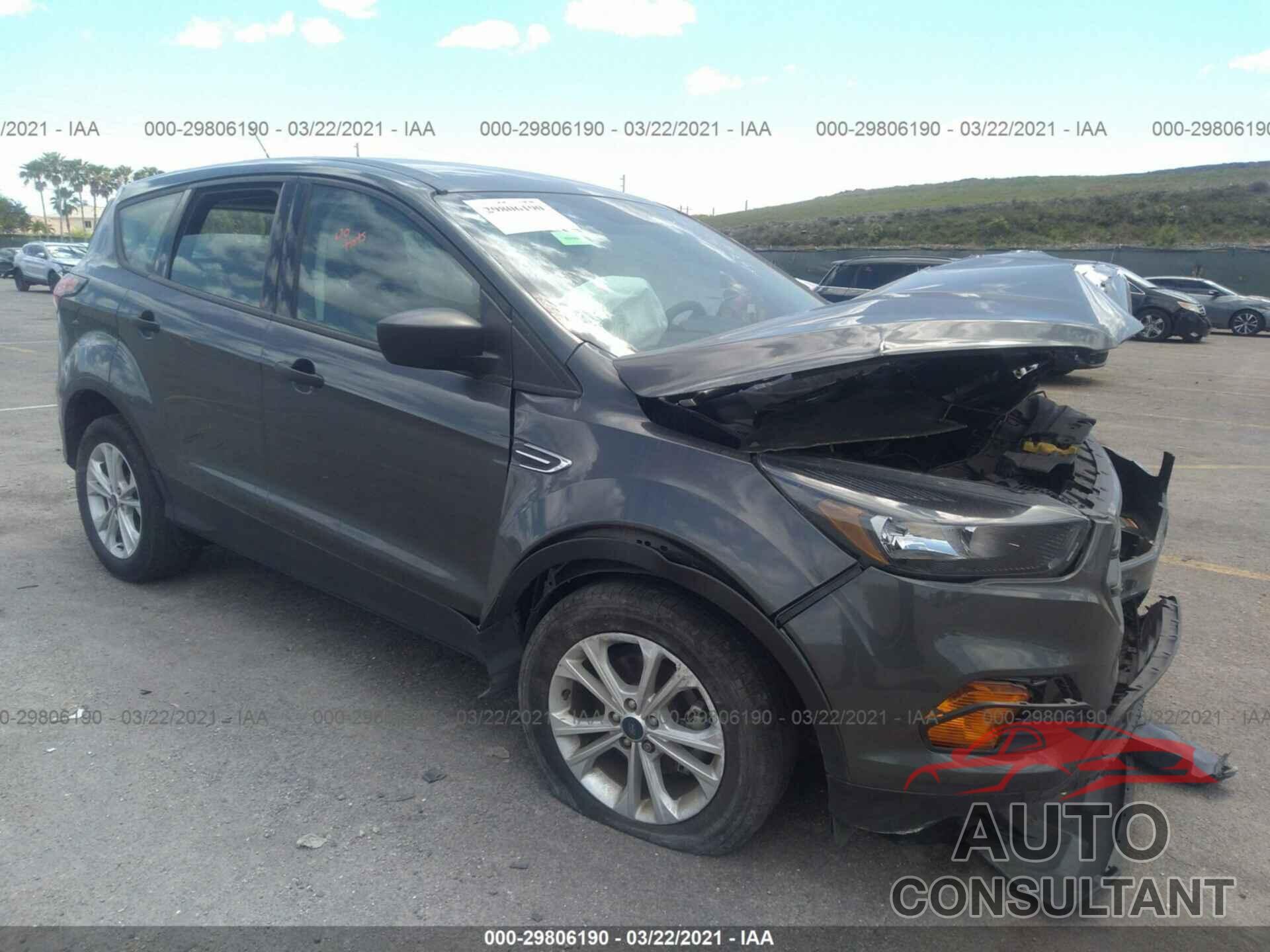 FORD ESCAPE 2019 - 1FMCU0F72KUA59189