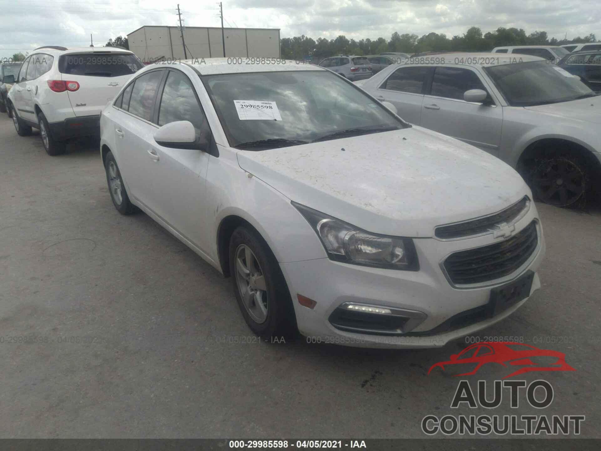 CHEVROLET CRUZE LIMITED 2016 - 1G1PE5SB8G7220511