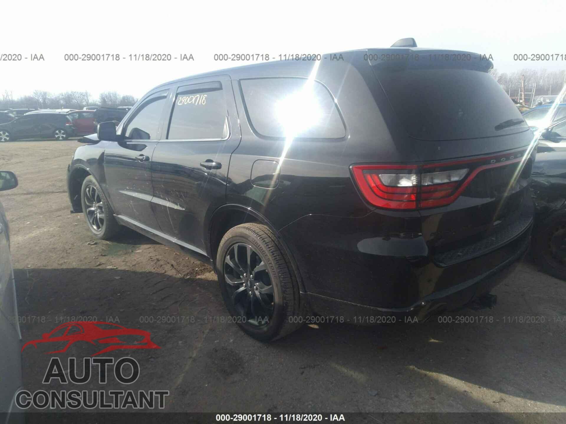 DODGE DURANGO 2019 - 1C4RDJAGXKC821315