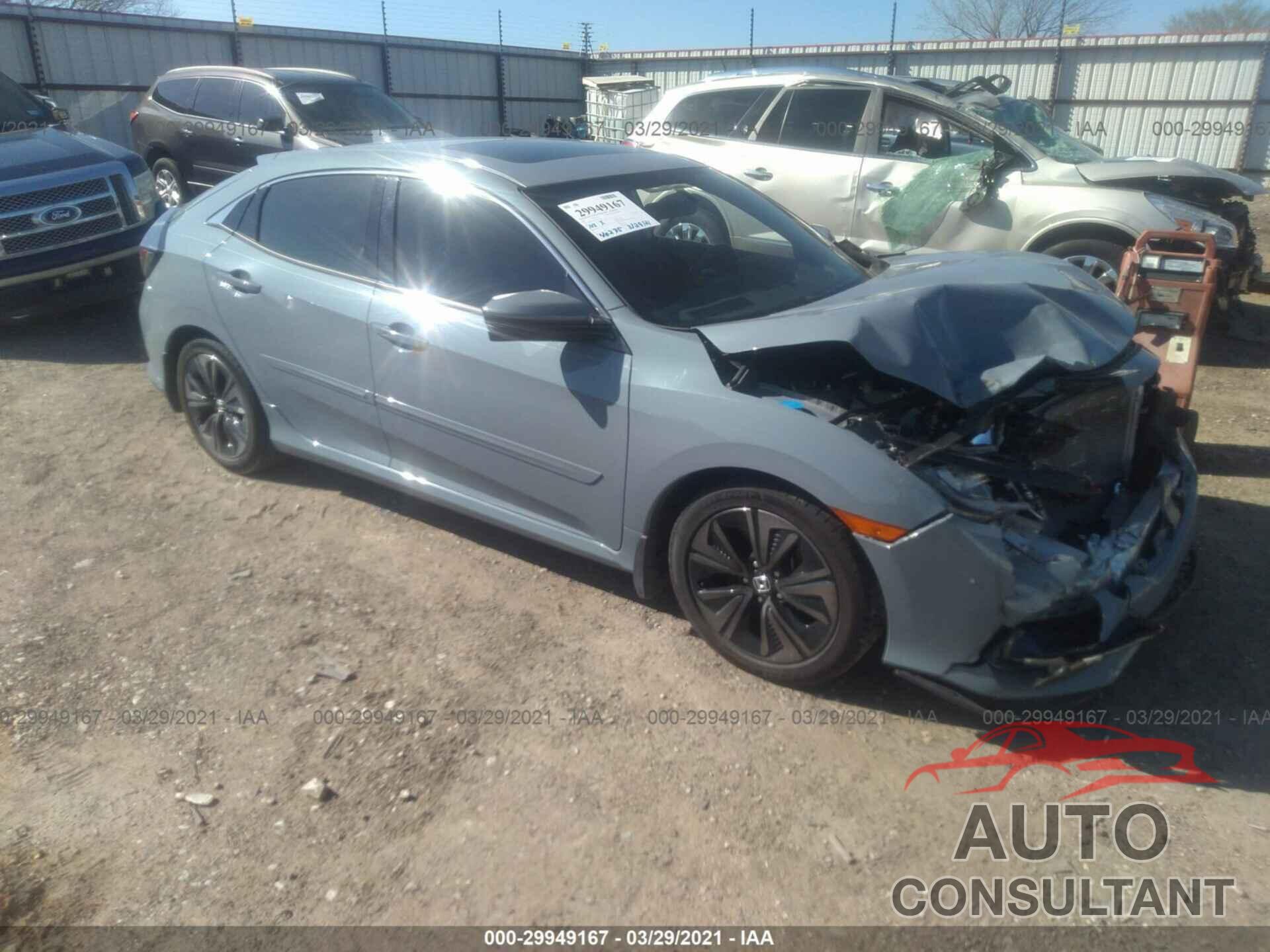 HONDA CIVIC HATCHBACK 2017 - SHHFK7H53HU216210