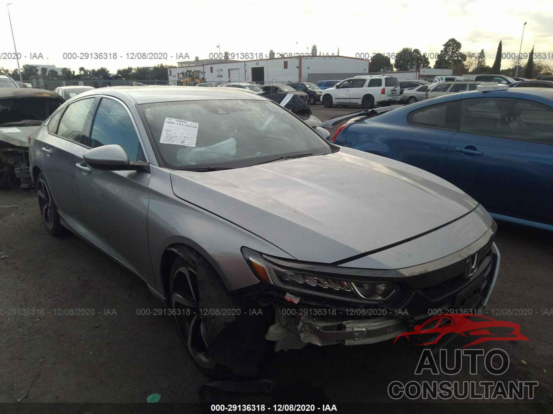 HONDA ACCORD SEDAN 2018 - 1HGCV1F39JA242899