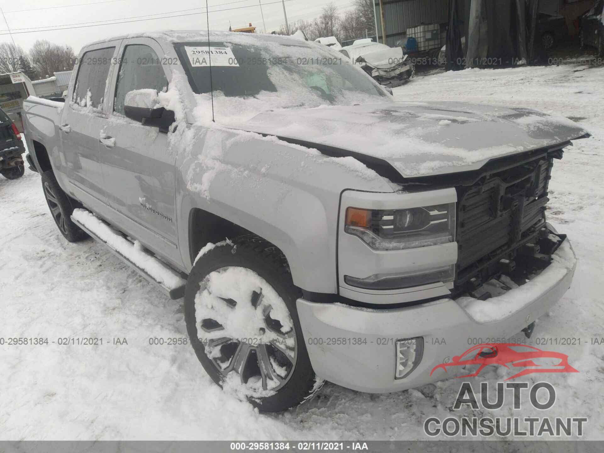 CHEVROLET SILVERADO 1500 2017 - 3GCUKSEC1HG256214