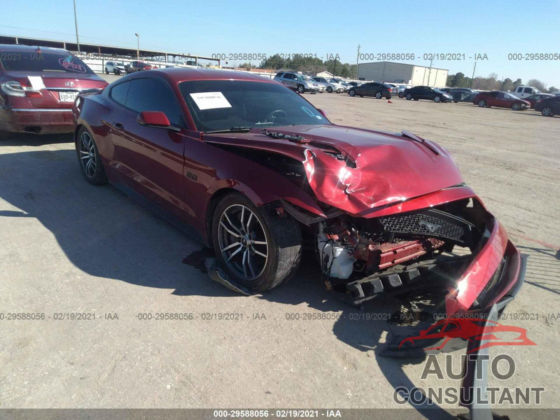 FORD MUSTANG 2017 - 1FA6P8CF3H5203053