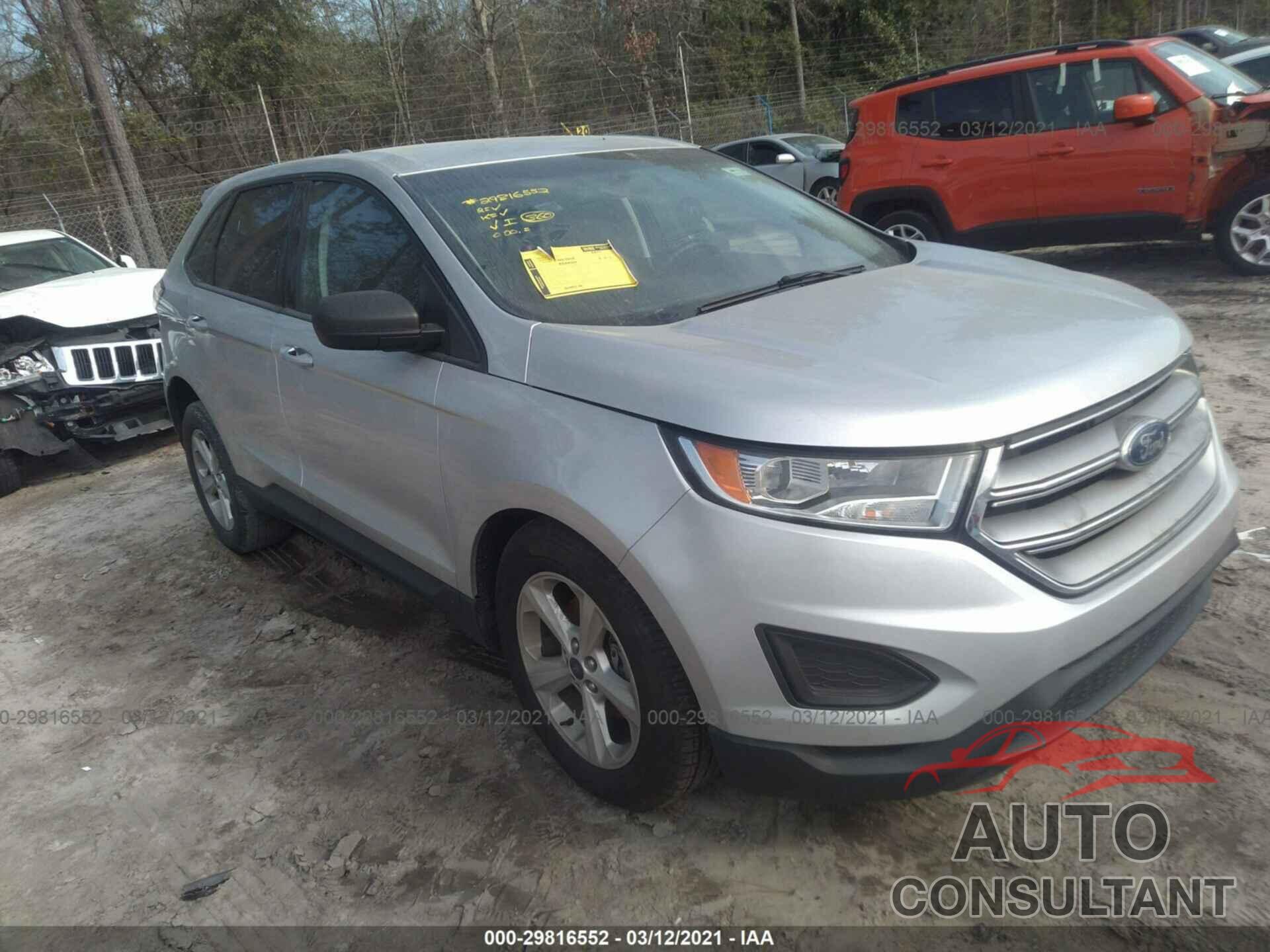 FORD EDGE 2016 - 2FMPK3G98GBB50554