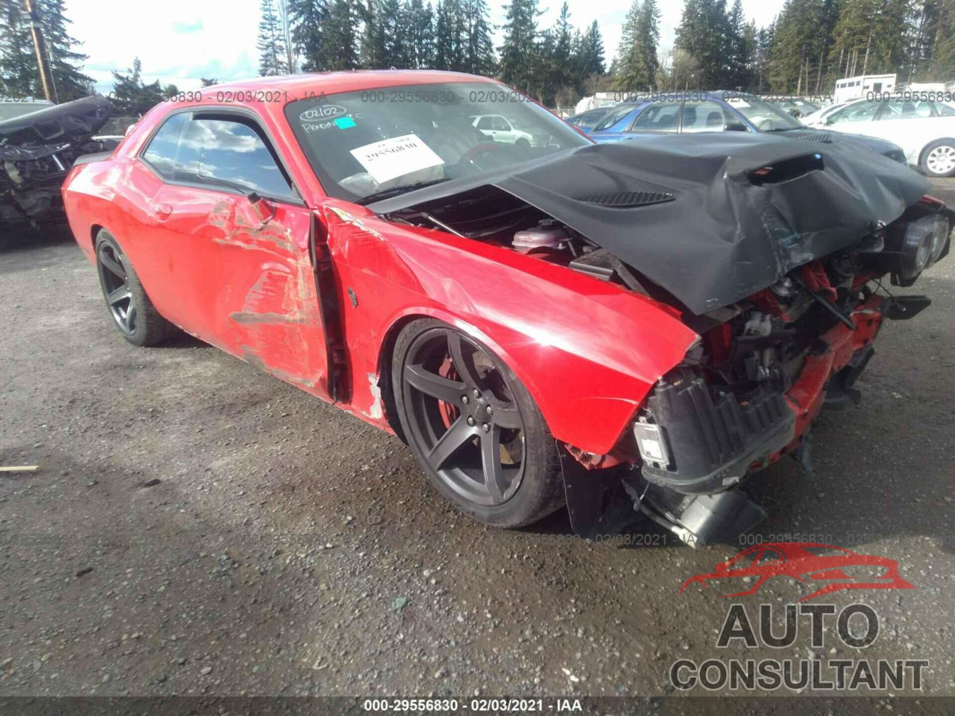 DODGE CHALLENGER 2017 - 2C3CDZC96HH632822