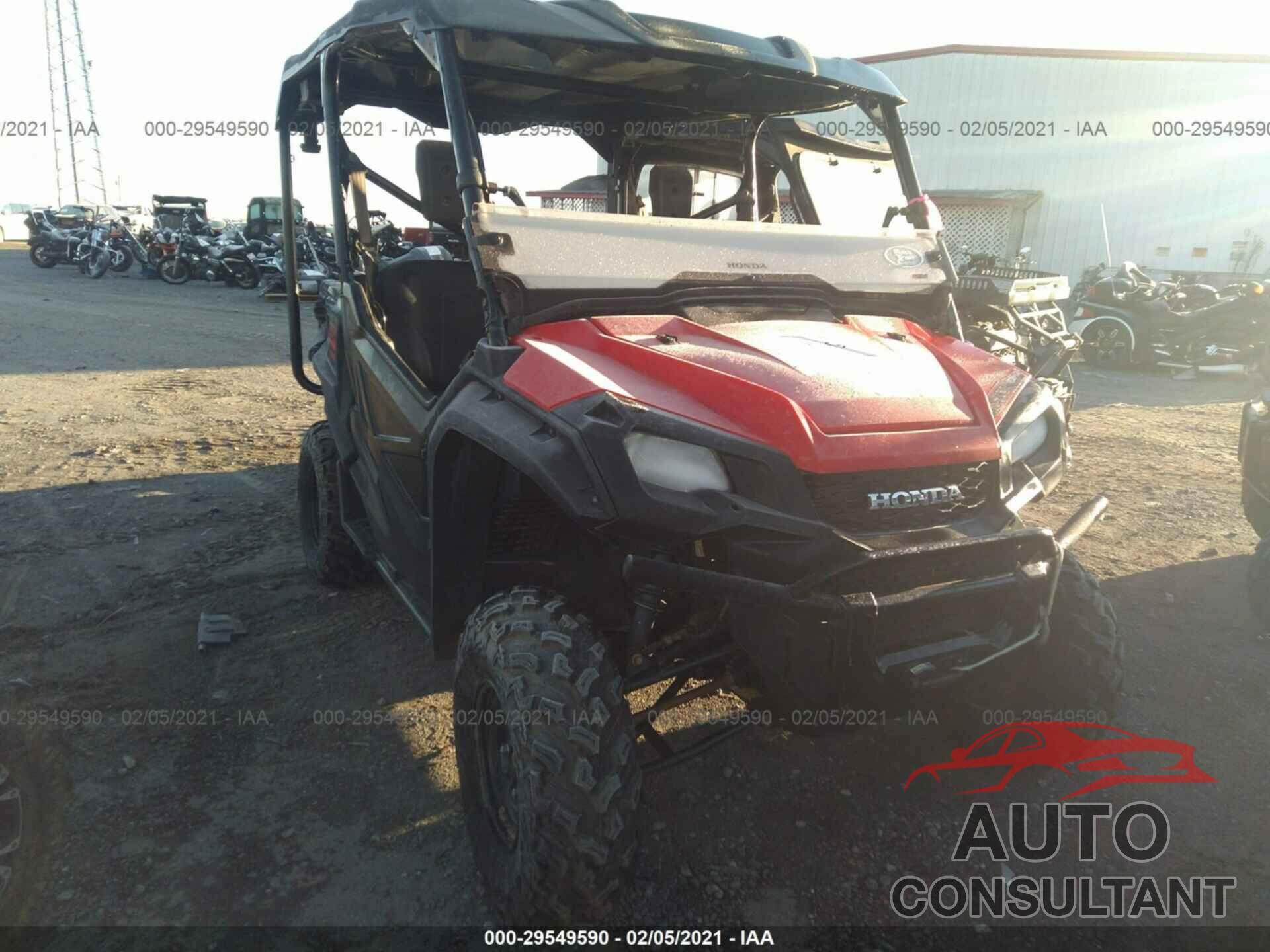 Honda SXS1000 2016 - 1HFVE0409G4005143