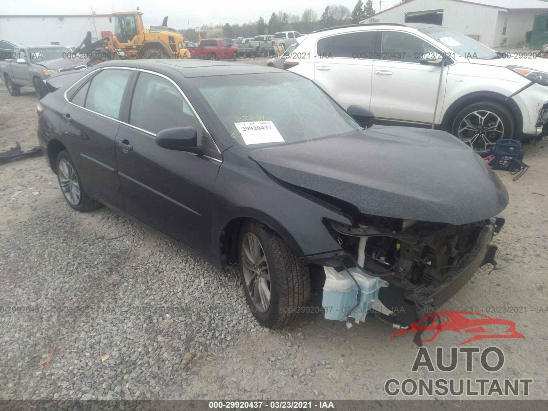 TOYOTA CAMRY 2017 - 4T1BF1FK6HU369497