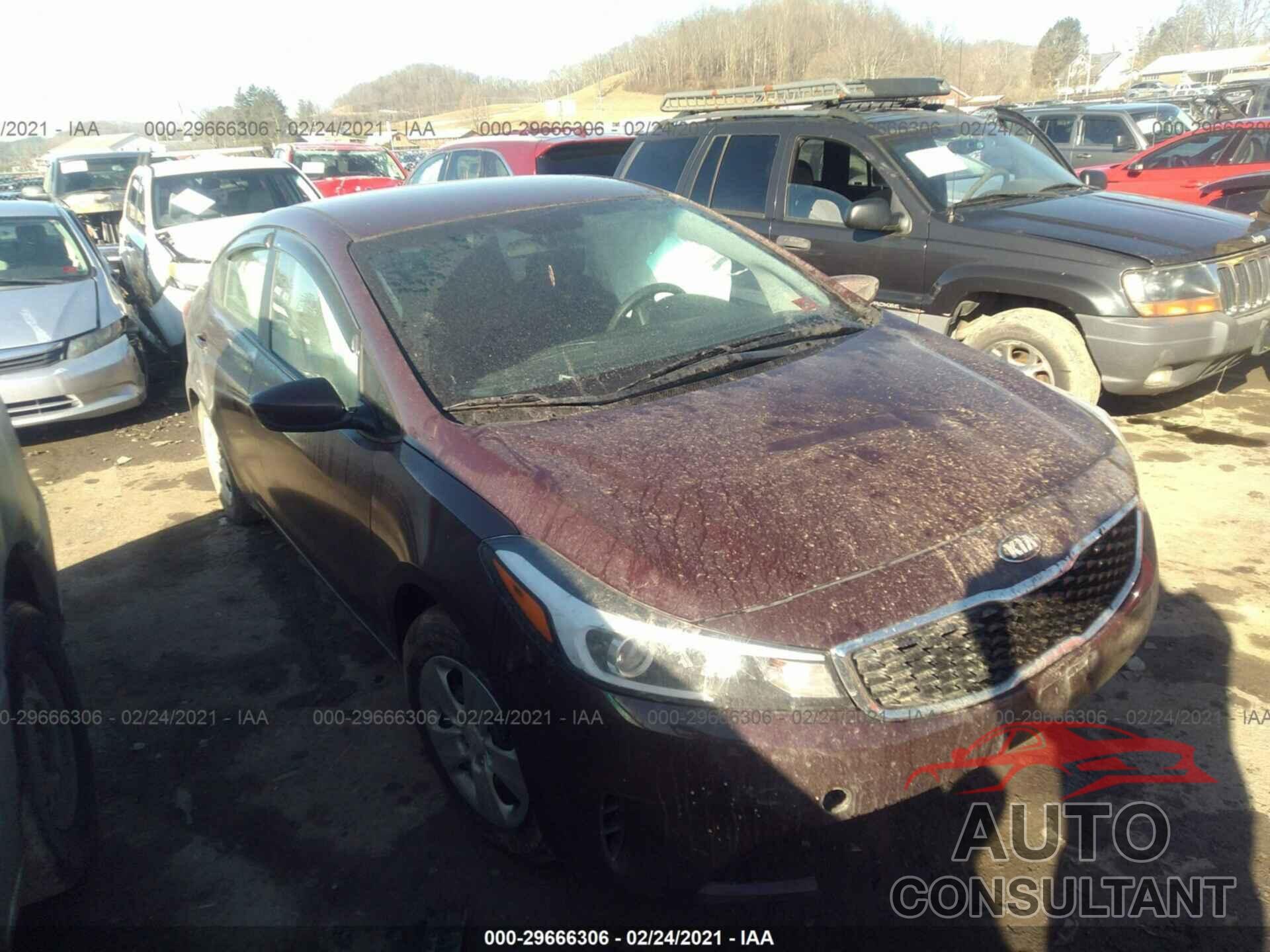 KIA FORTE 2018 - 3KPFL4A71JE272165
