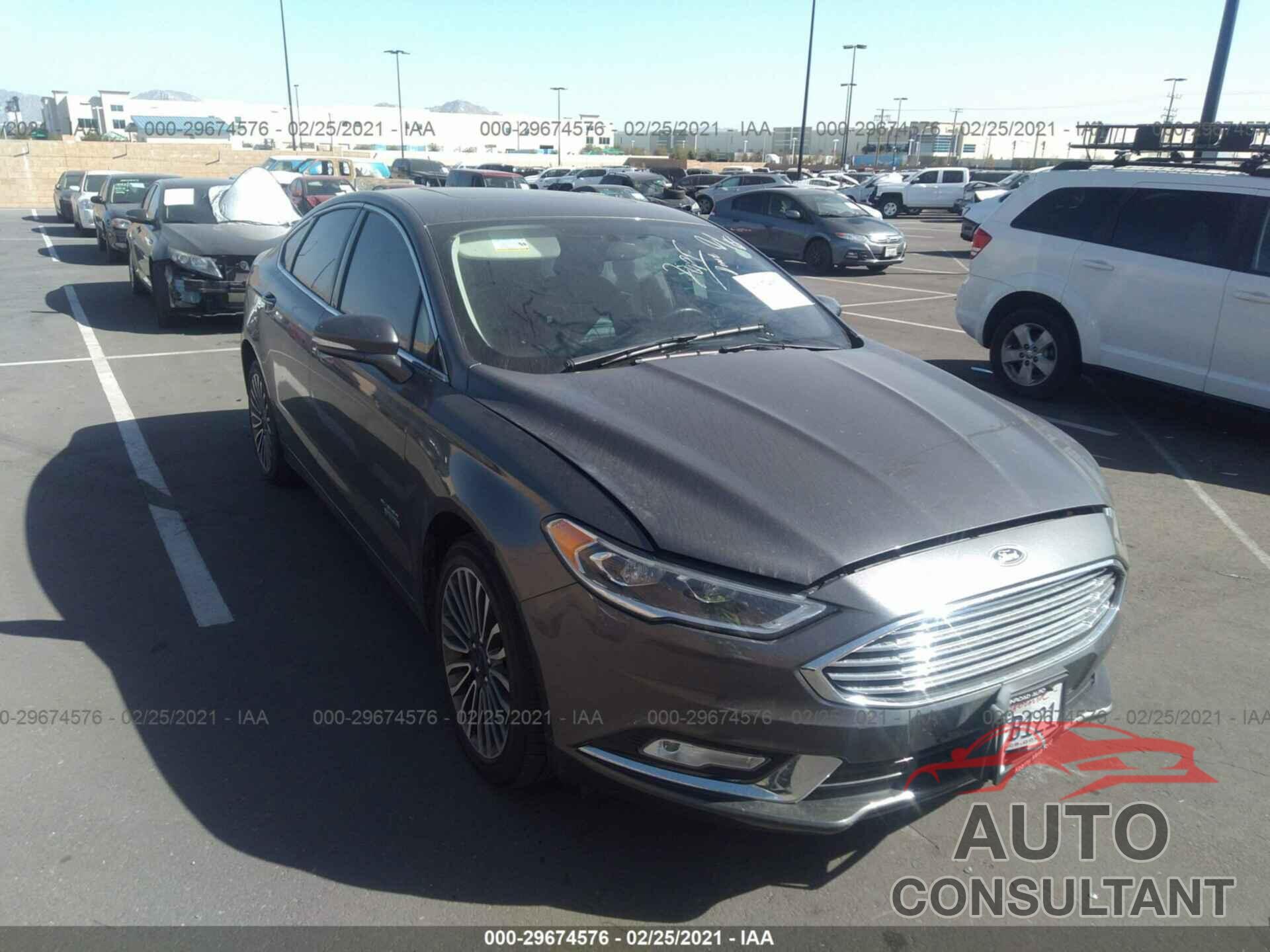 FORD FUSION ENERGI 2017 - 3FA6P0PU7HR329634