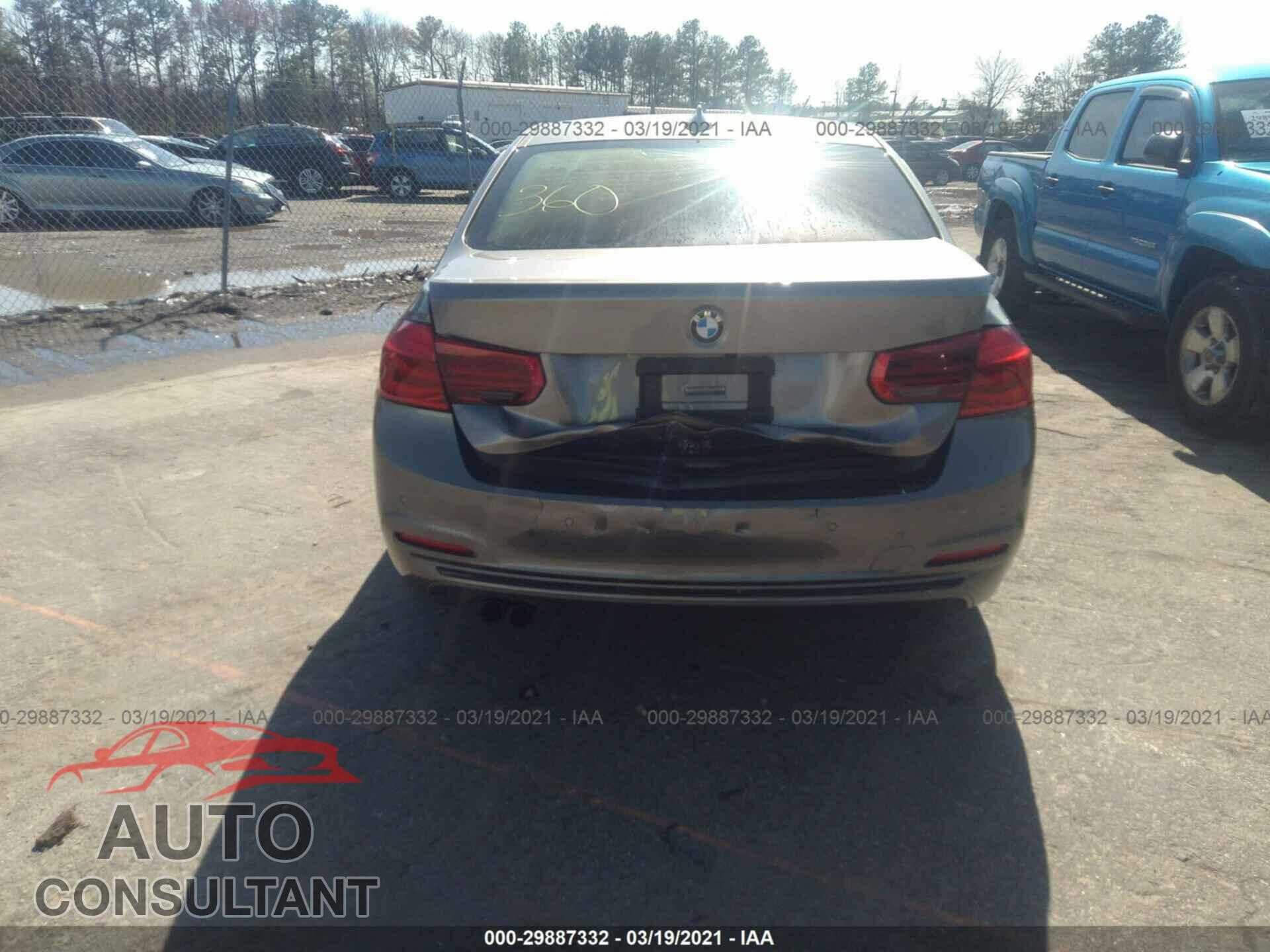 BMW 3 SERIES 2016 - WBA8E3G57GNU00977