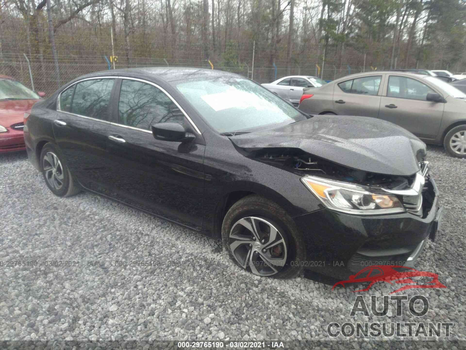 HONDA ACCORD SEDAN 2017 - 1HGCR2F3XHA252233
