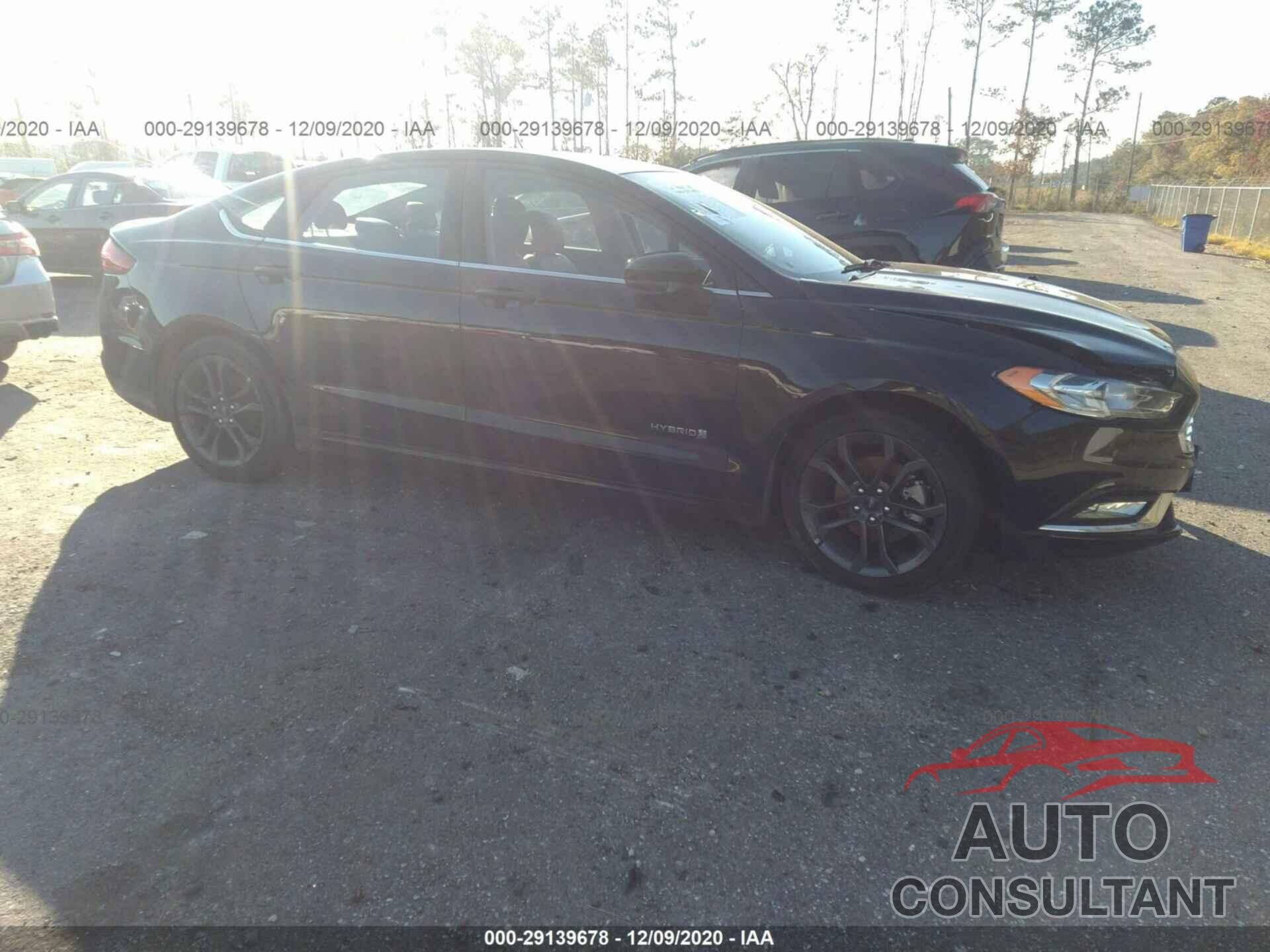 FORD FUSION HYBRID 2018 - 3FA6P0LU8JR242532