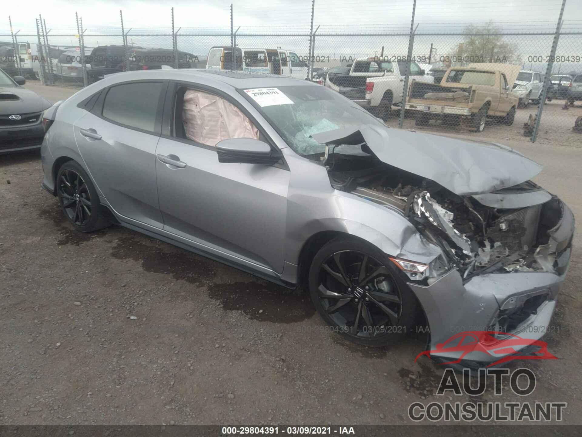 HONDA CIVIC HATCHBACK 2017 - SHHFK7H96HU228743