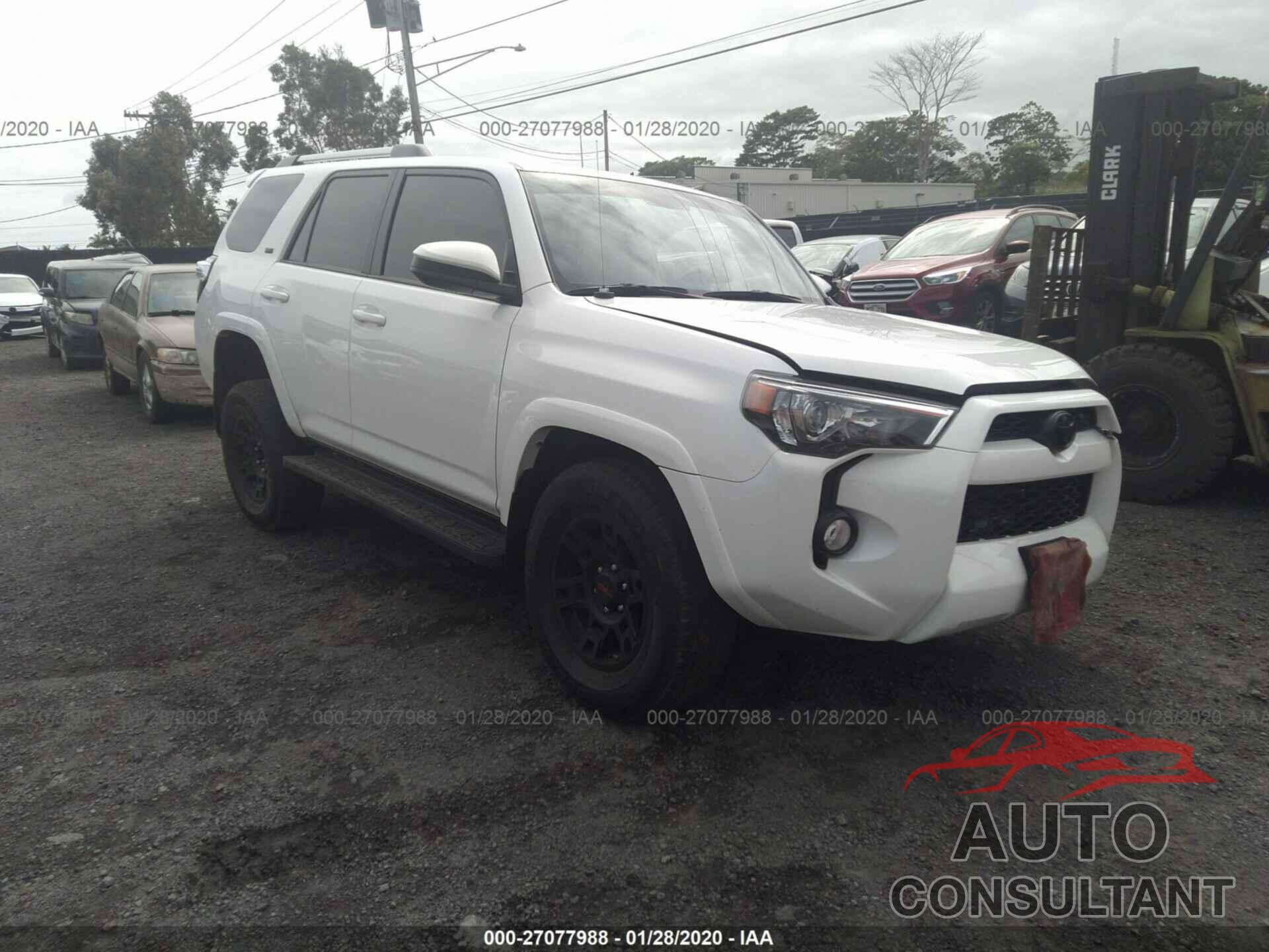 TOYOTA 4RUNNER 2019 - JTEBU5JR7K5619428