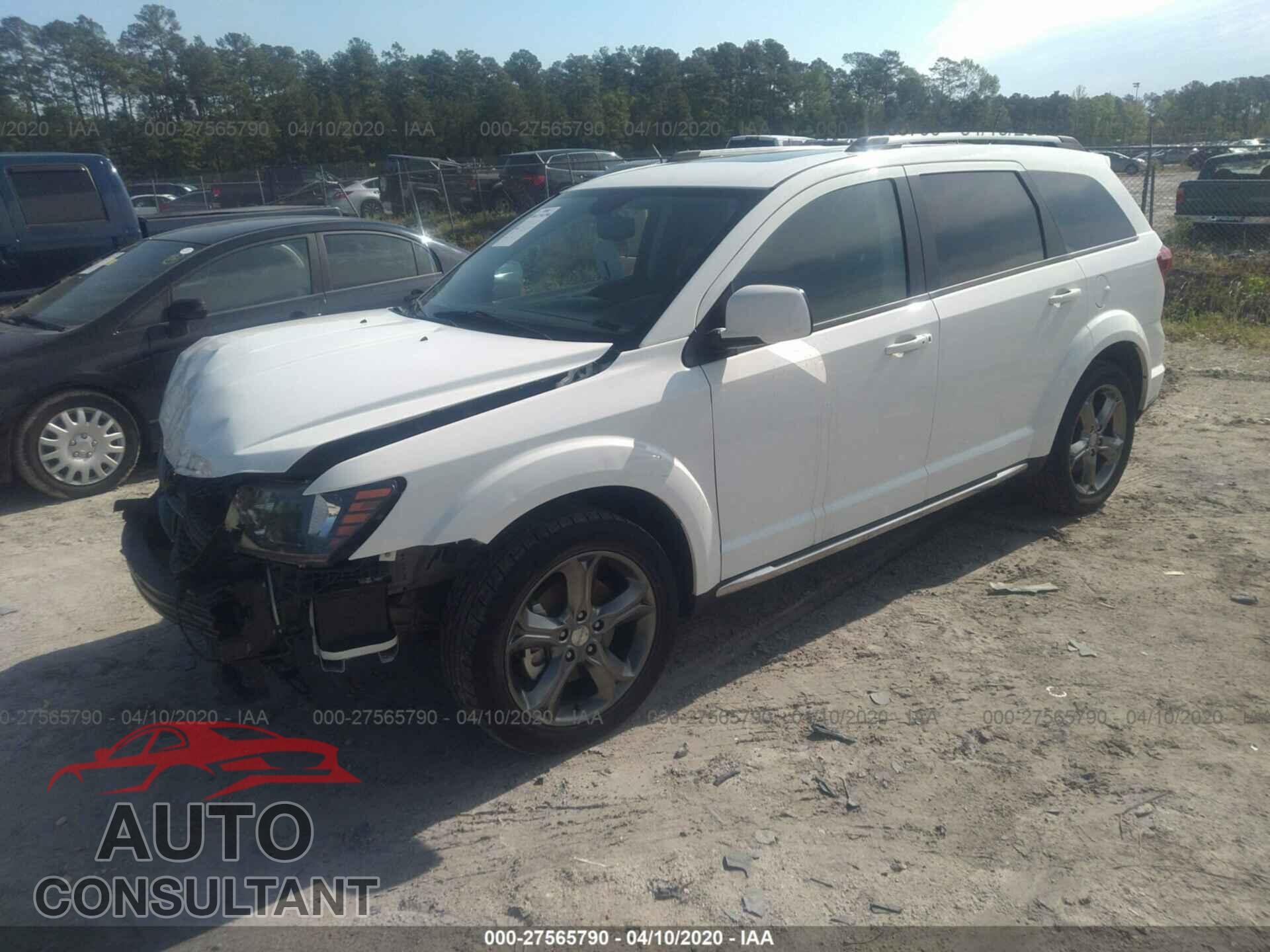 DODGE JOURNEY 2017 - 3C4PDCGB5HT613192
