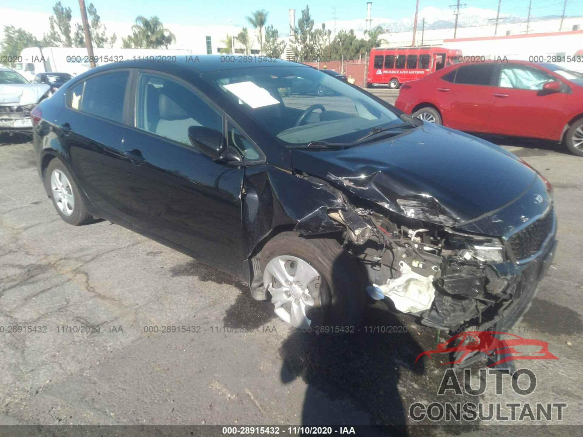 KIA FORTE 2017 - 3KPFK4A74HE104663