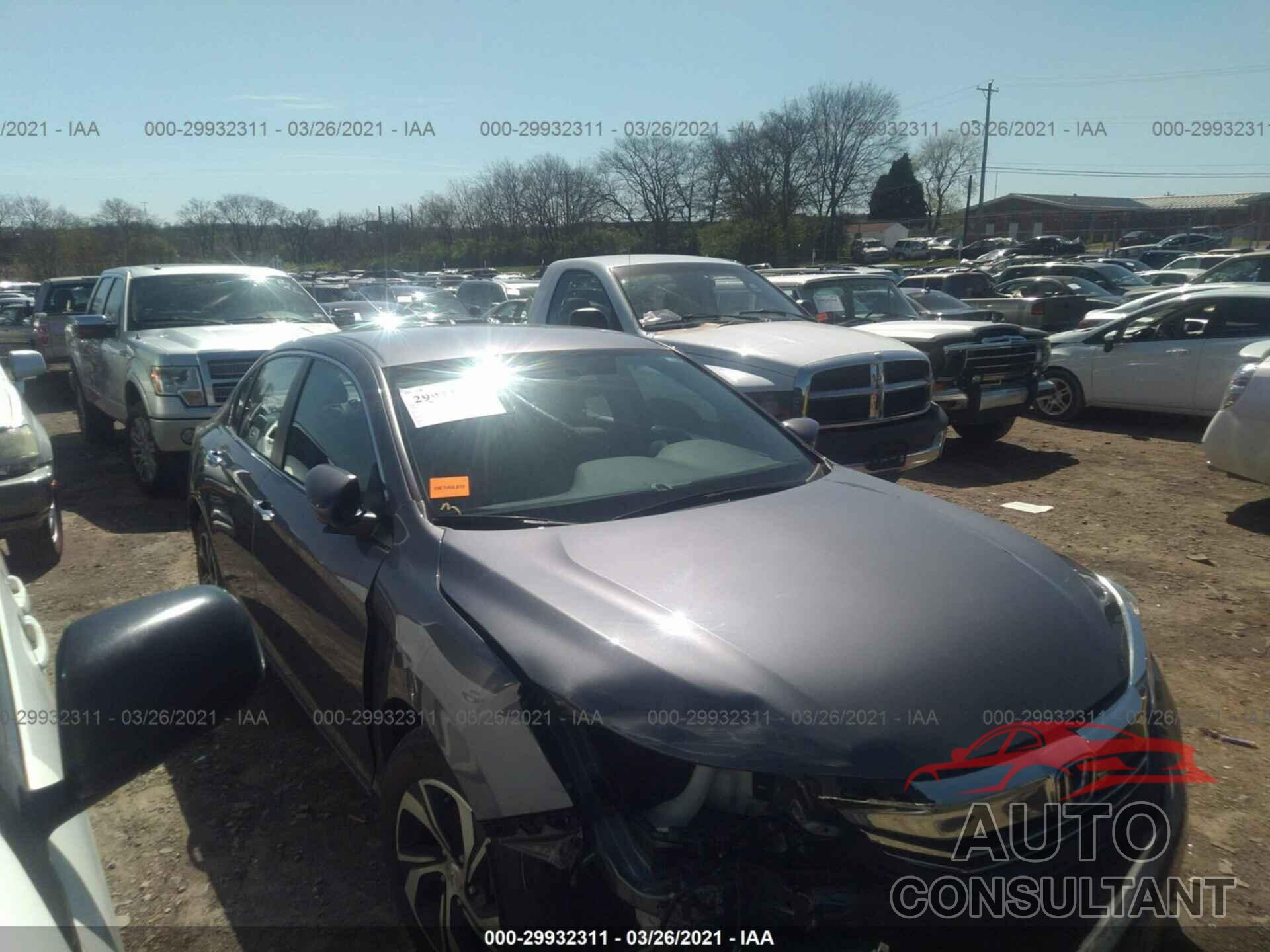 HONDA ACCORD SEDAN 2016 - 1HGCR2F36GA017505