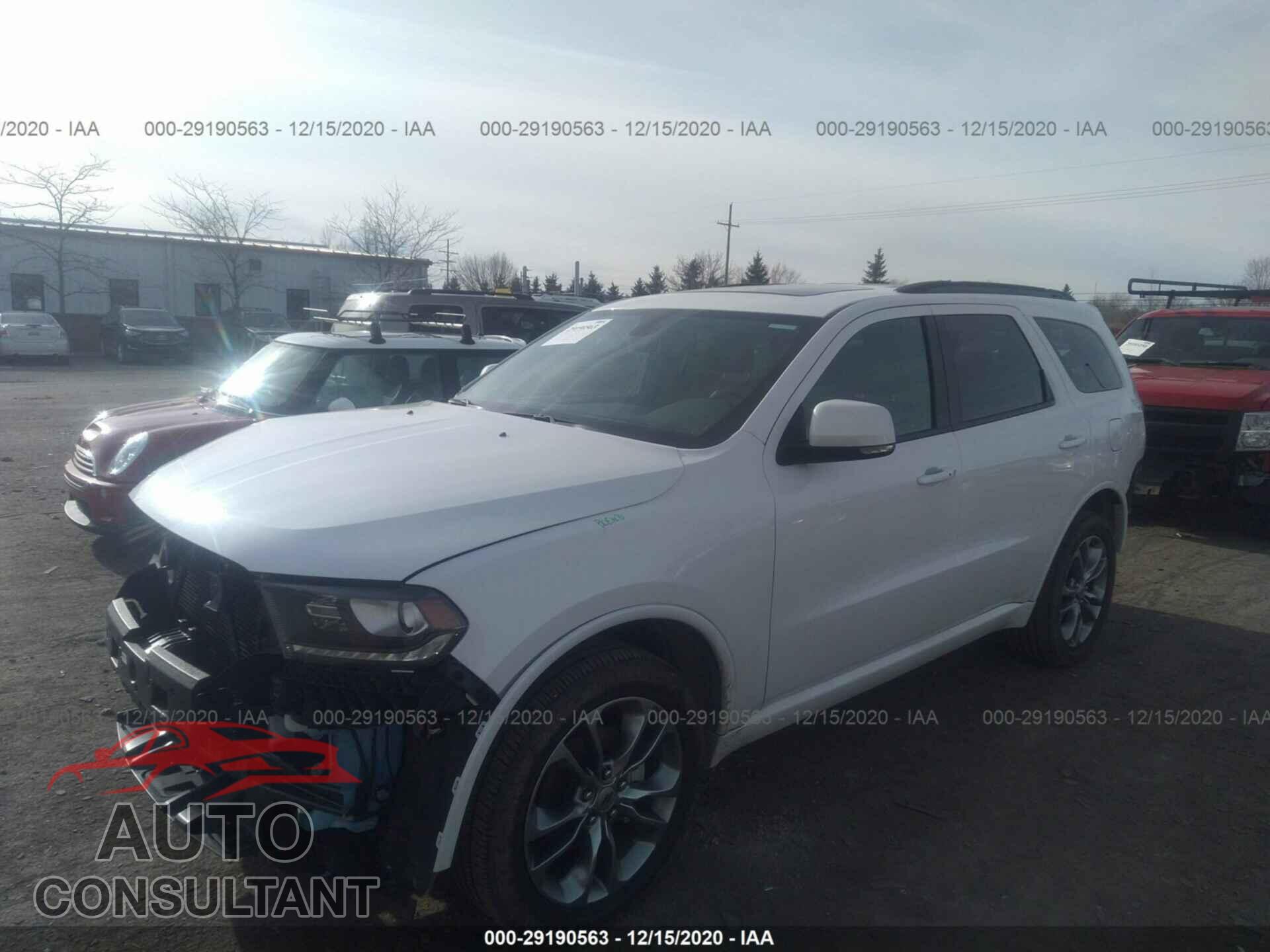 DODGE DURANGO 2020 - 1C4RDJDG3LC433212