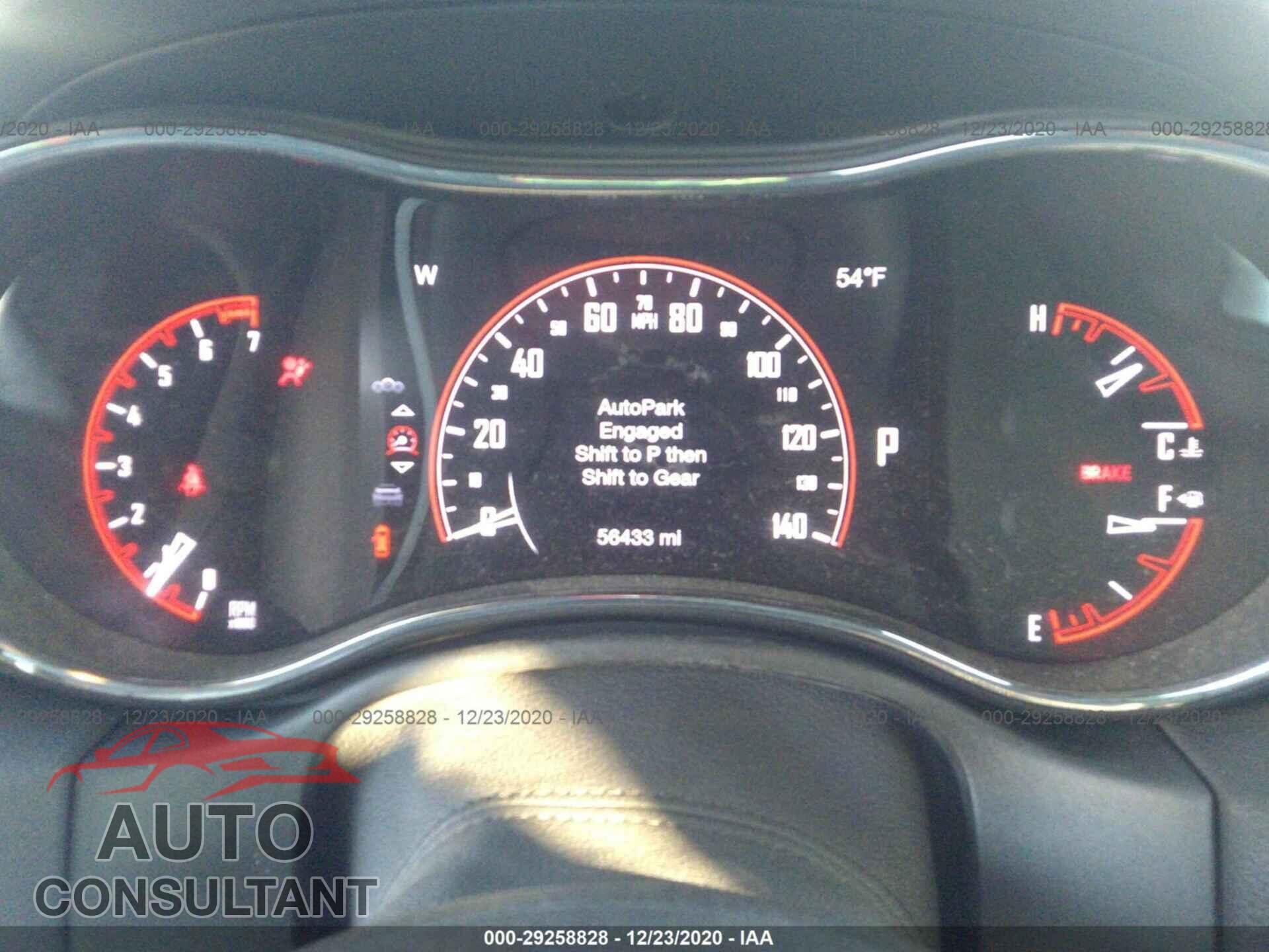 DODGE DURANGO 2017 - 1C4RDHDGXHC890678