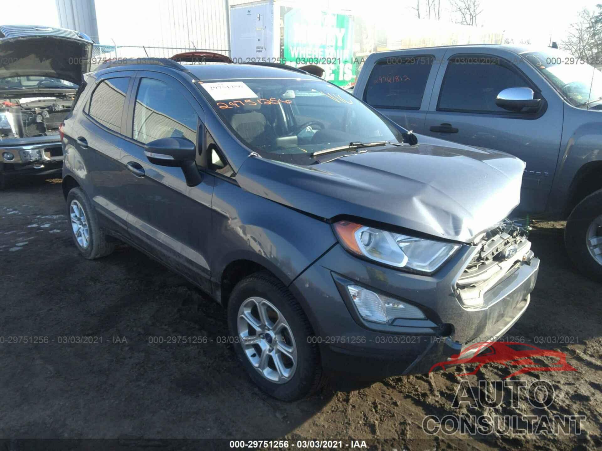 FORD ECOSPORT 2018 - MAJ6P1UL5JC194997