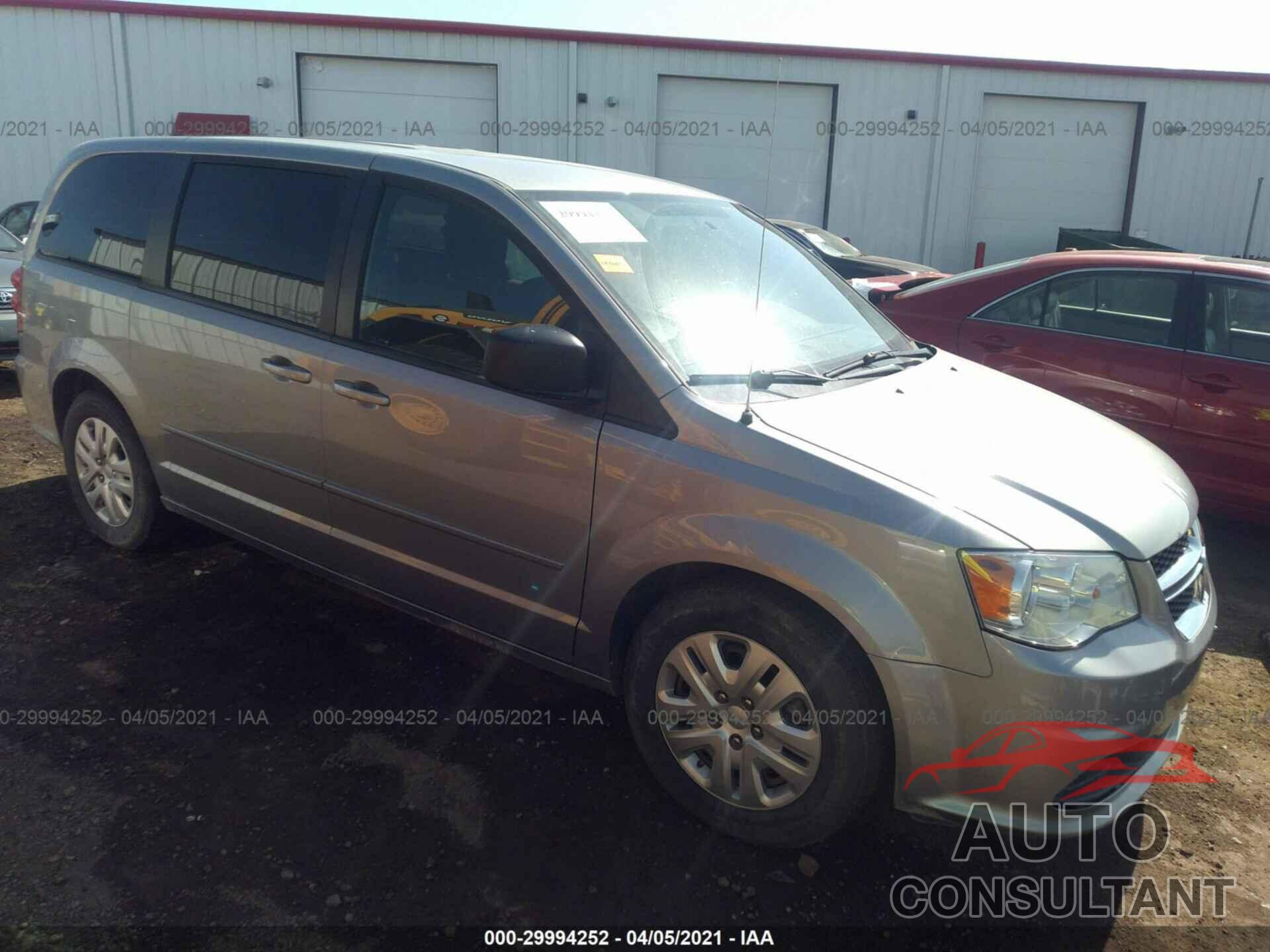 DODGE GRAND CARAVAN 2016 - 2C4RDGBG0GR348377