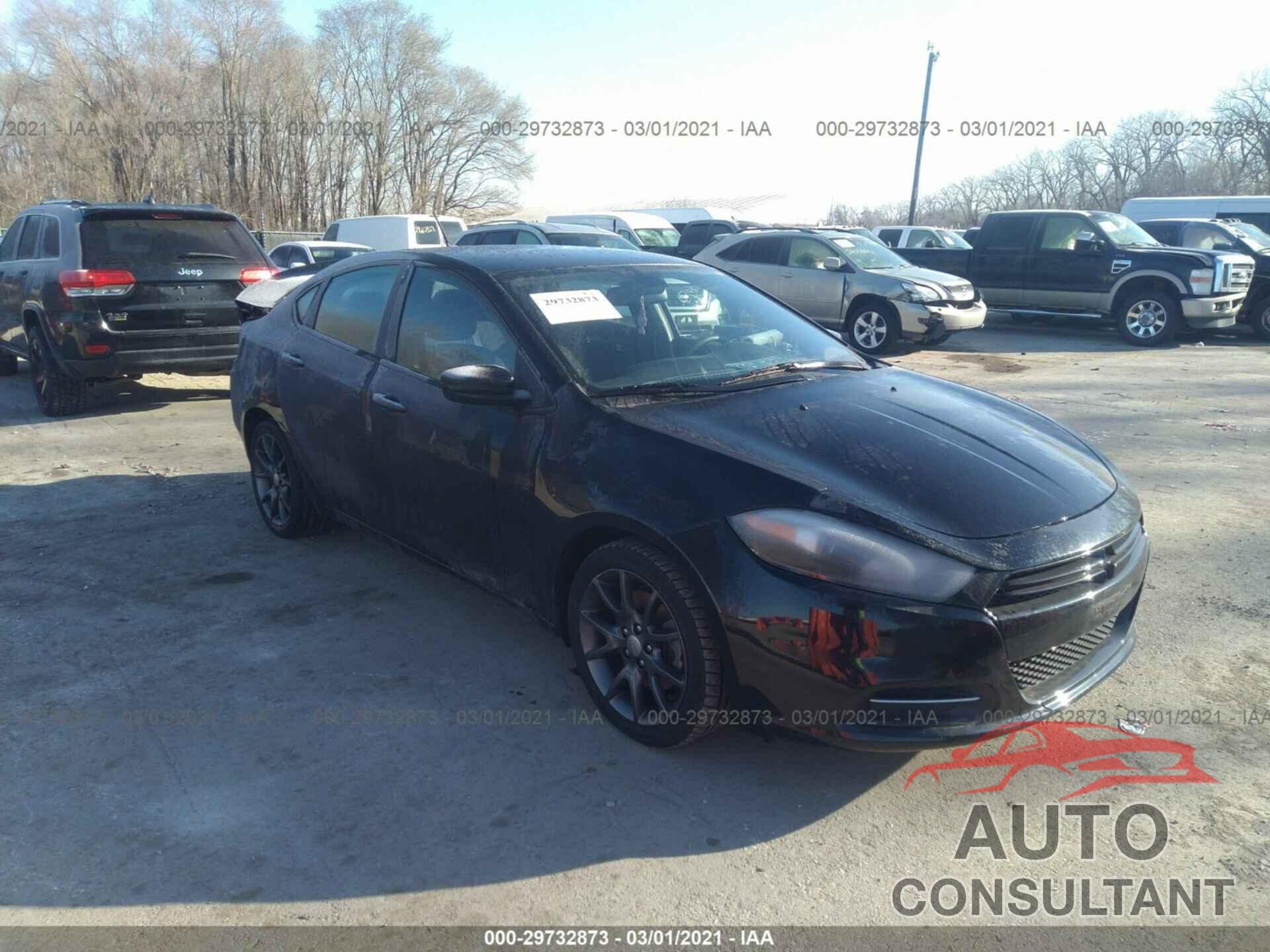 DODGE DART 2016 - 1C3CDFAA2GD549220