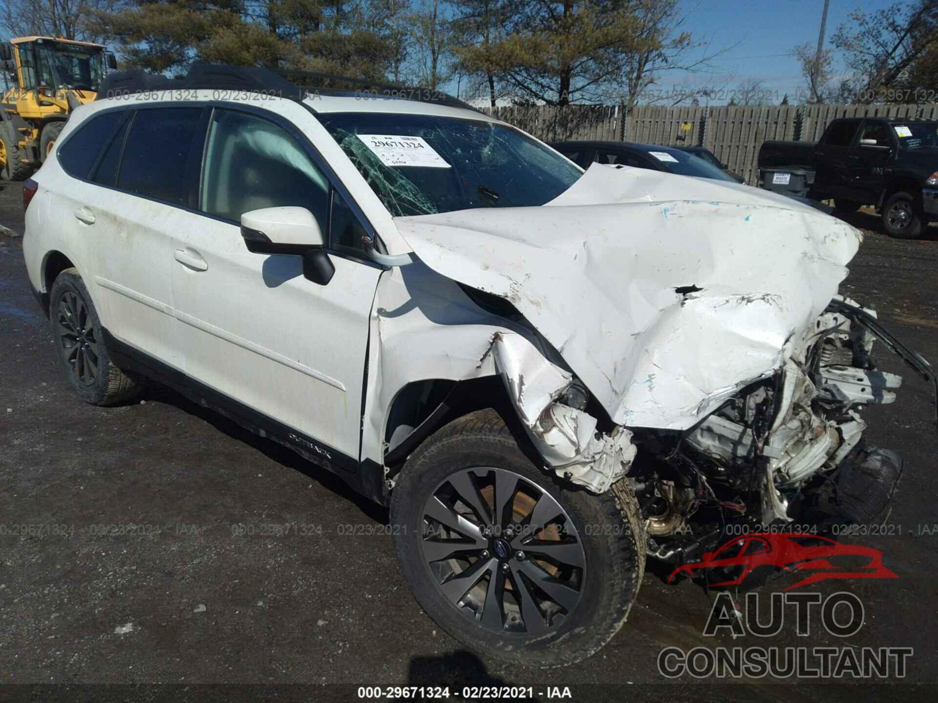 SUBARU OUTBACK 2017 - 4S4BSENC6H3245488