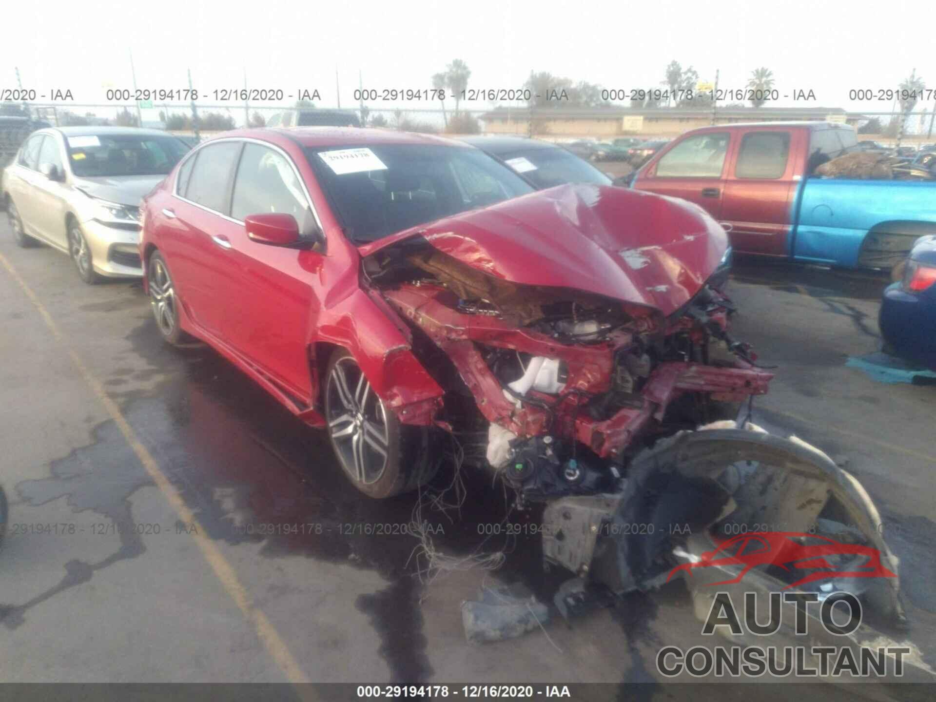 HONDA ACCORD SEDAN 2017 - 1HGCR2F55HA046528