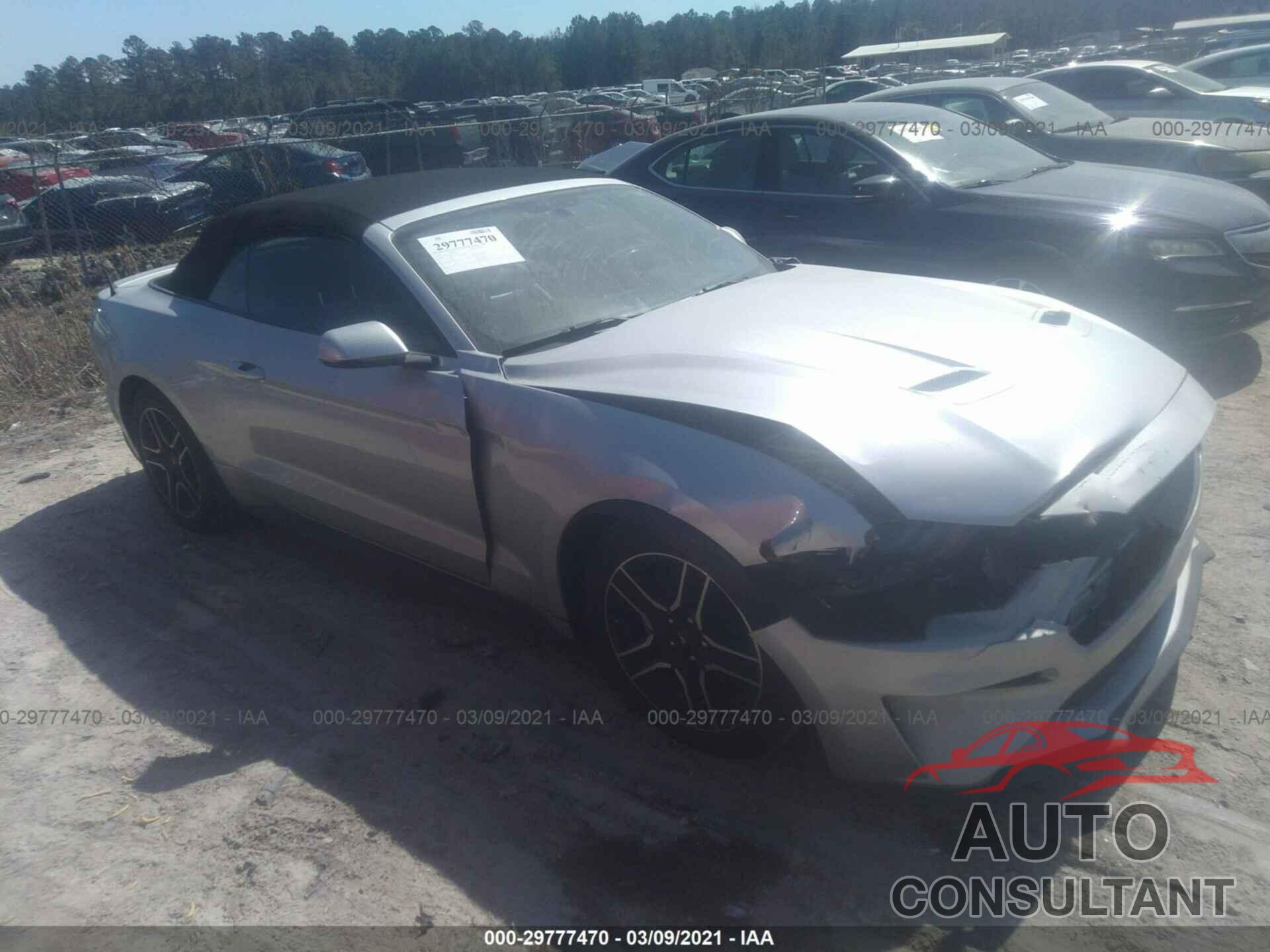 FORD MUSTANG 2018 - 1FATP8UH3J5156454