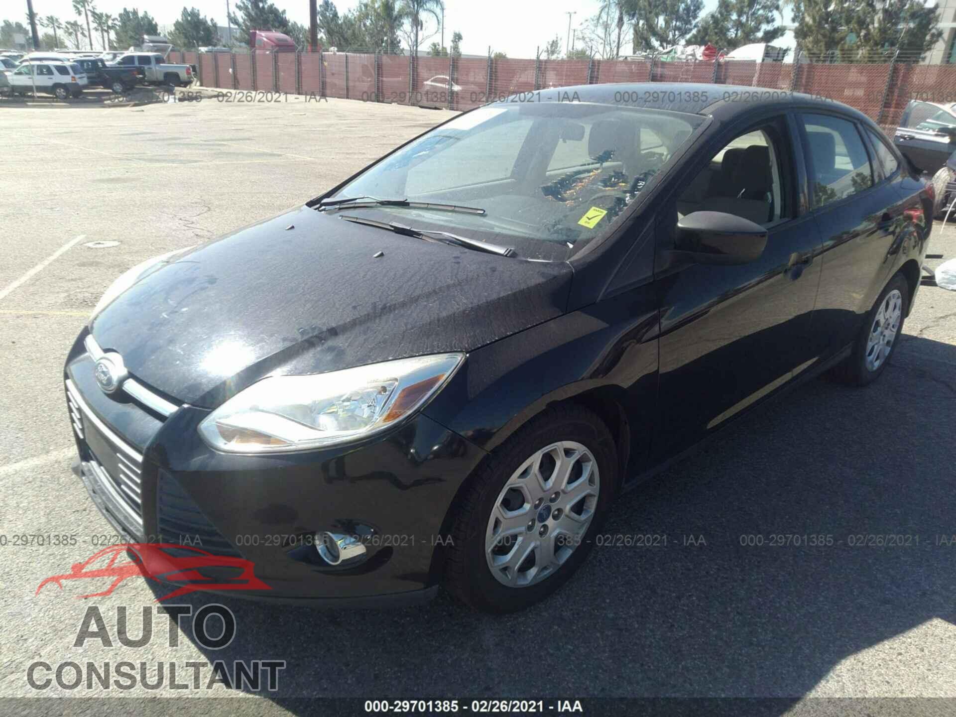 FORD FOCUS 2012 - 1FAHP3F23CL207080
