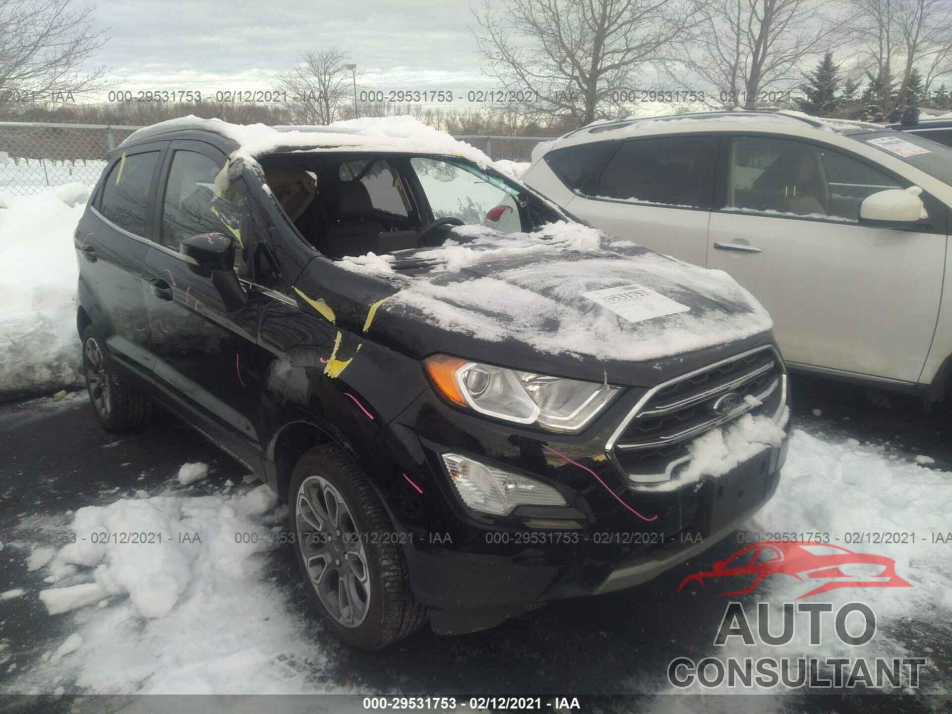 FORD ECOSPORT 2019 - MAJ6S3KL6KC303286