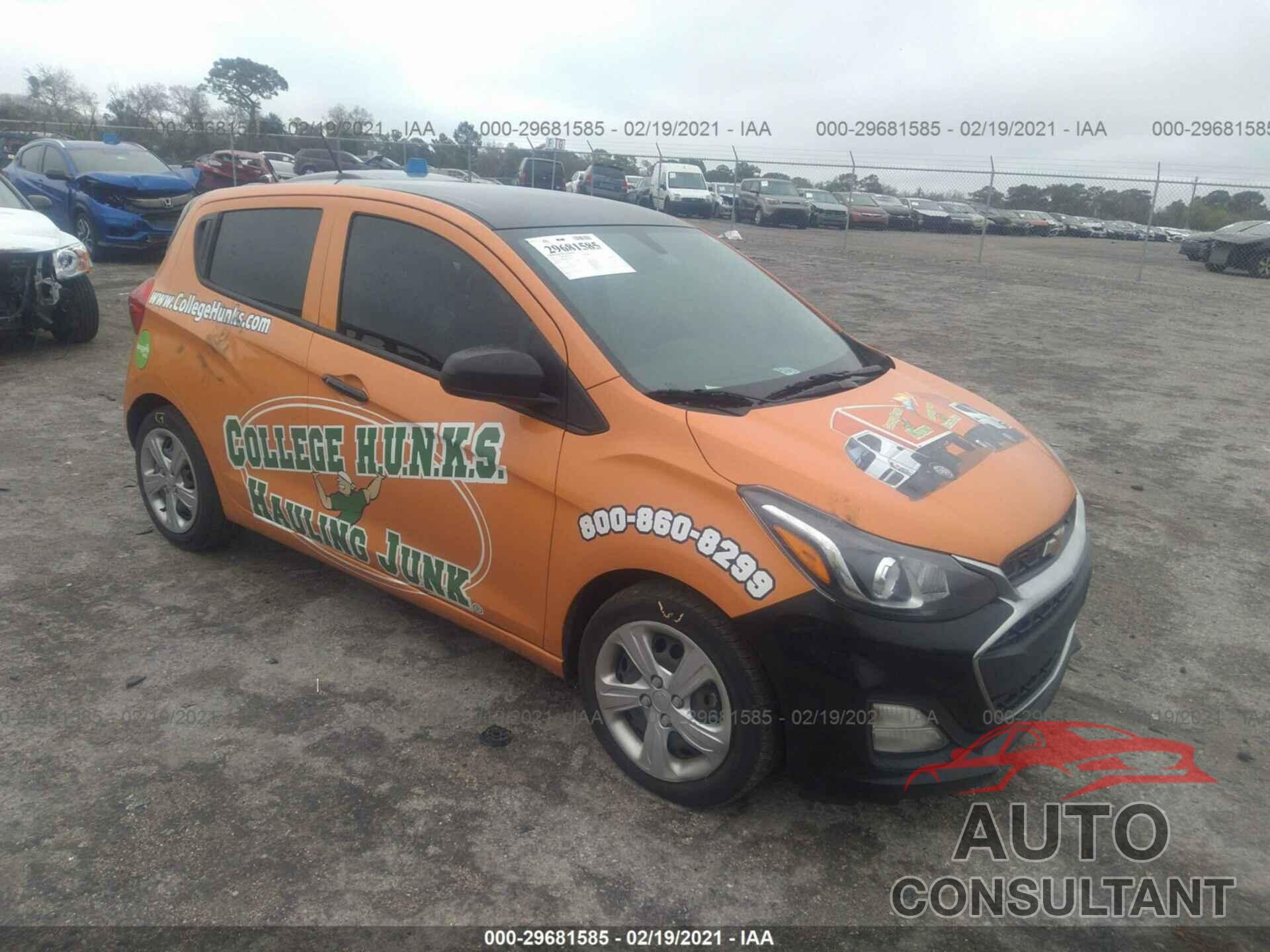 CHEVROLET SPARK 2019 - KL8CB6SA8KC750028