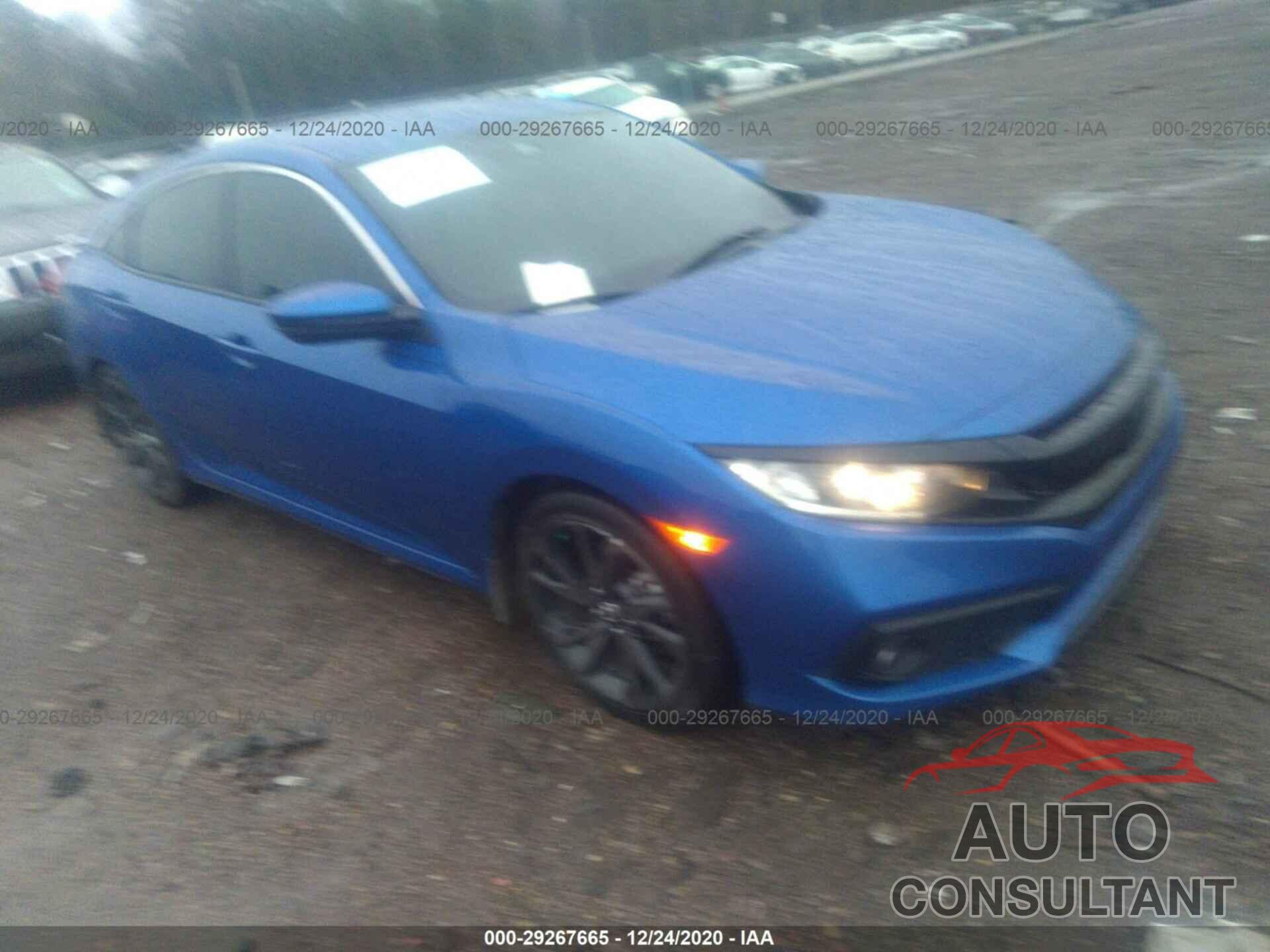 HONDA CIVIC SEDAN 2019 - 19XFC2F85KE013802