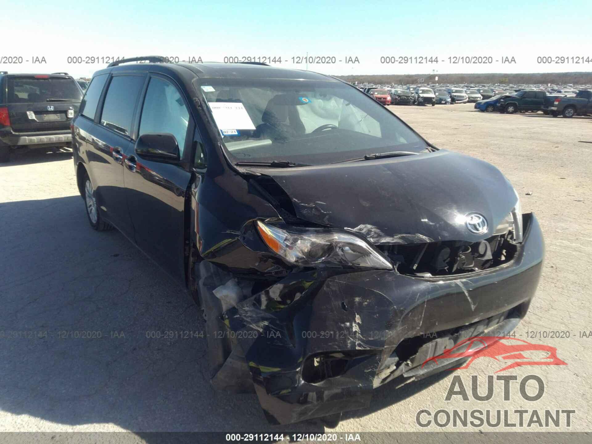 TOYOTA SIENNA 2017 - 5TDYZ3DC2HS823438