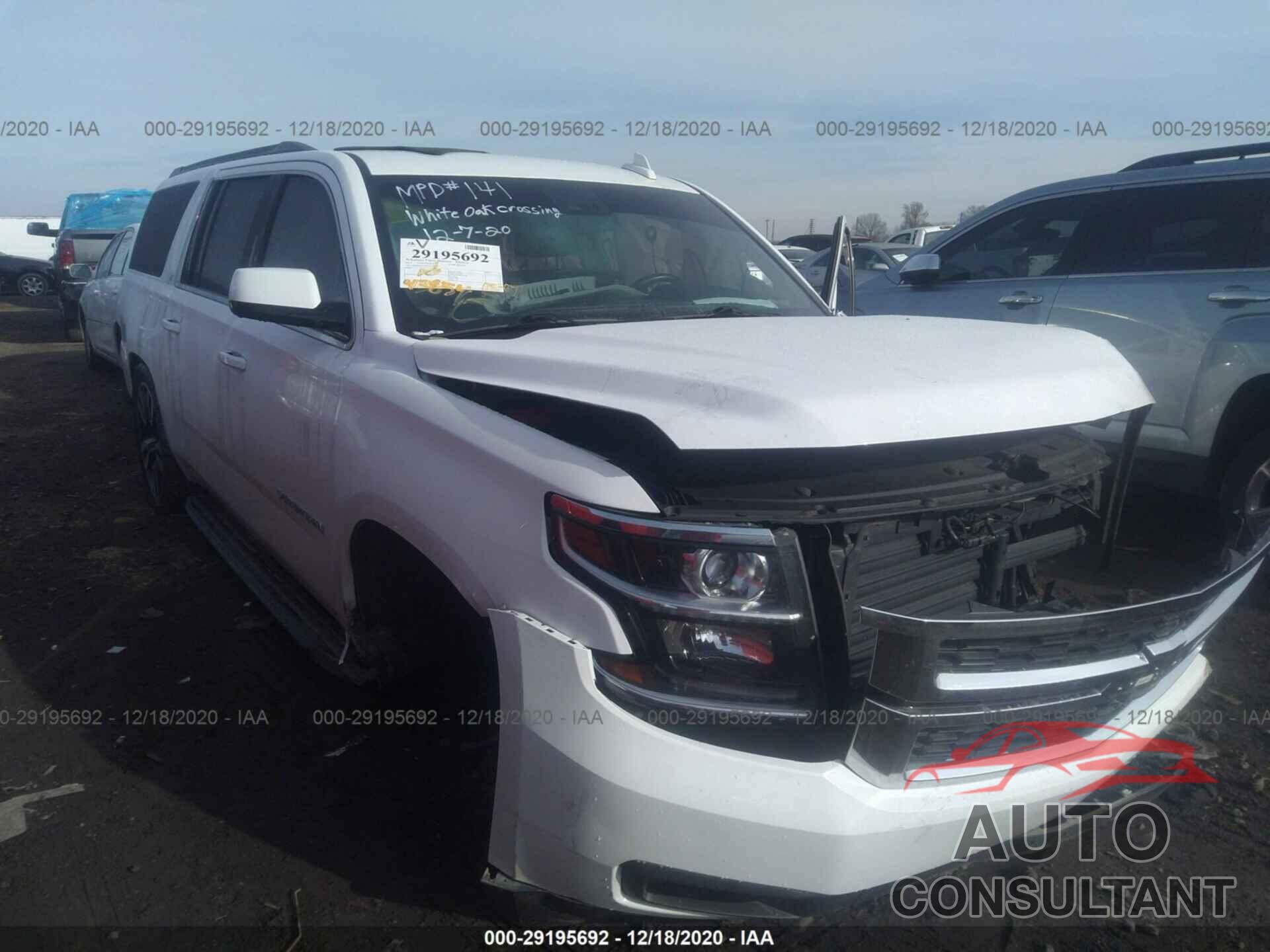 CHEVROLET SUBURBAN 2019 - 1GNSKHKCXKR194180