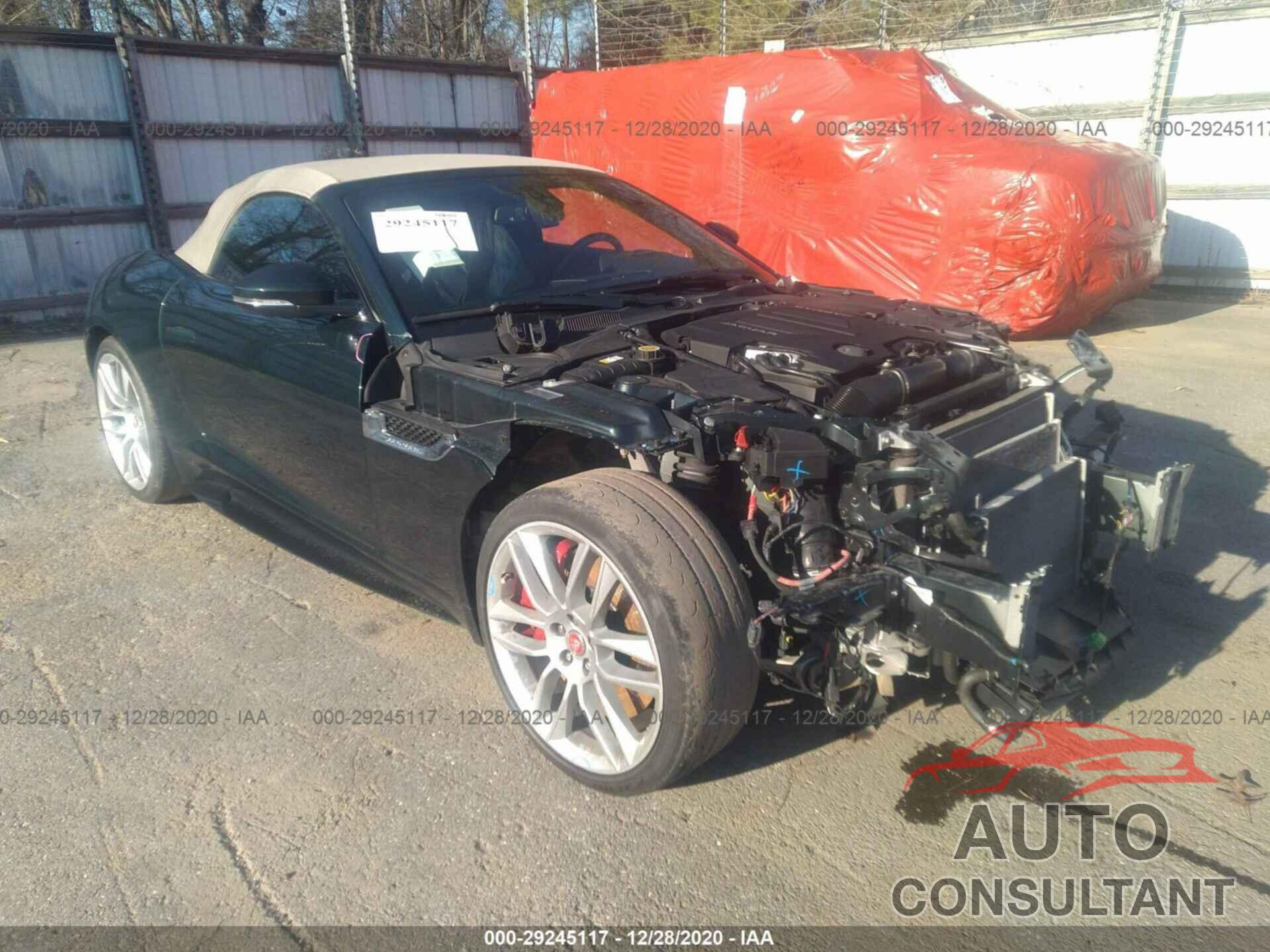 JAGUAR F-TYPE 2016 - SAJWJ6HL0GMK28190
